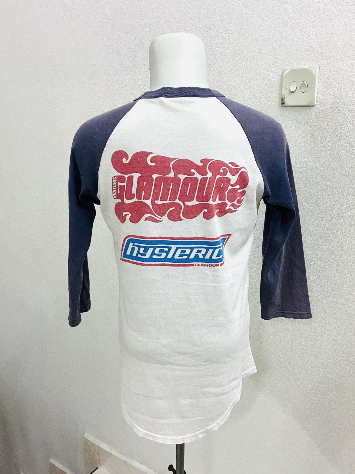 Hysteric Glamour HYSTERIC GLAMOUR RAGLAN TEE Size US M / EU 48-50 / 2 - 4 Thumbnail