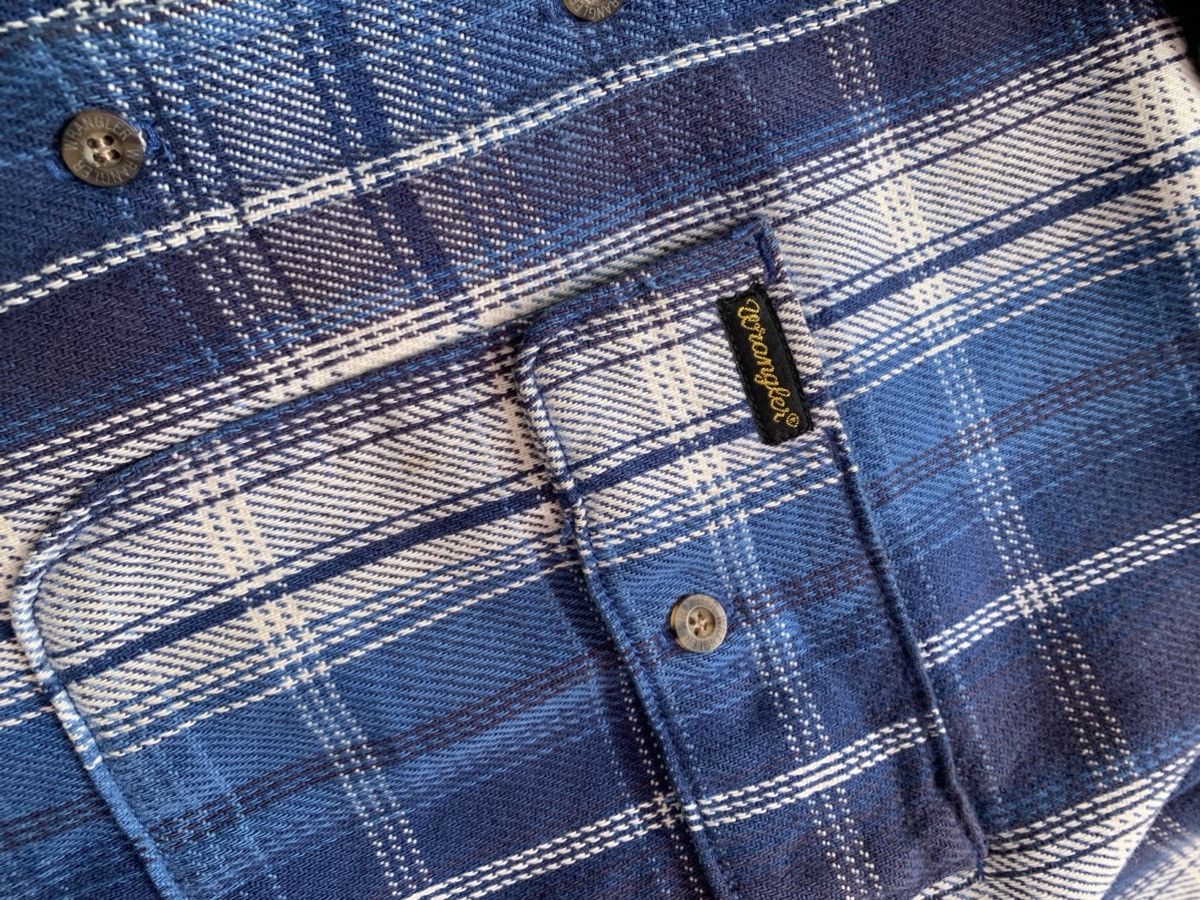 Wrangler Vintage wrangler plaid flannel shirts Size US M / EU 48-50 / 2 - 9 Thumbnail