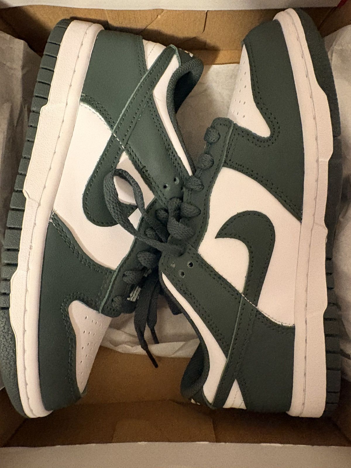 Nike Nike dunk low vintage green Size US 5.5 / IT 35.5 - 3 Thumbnail