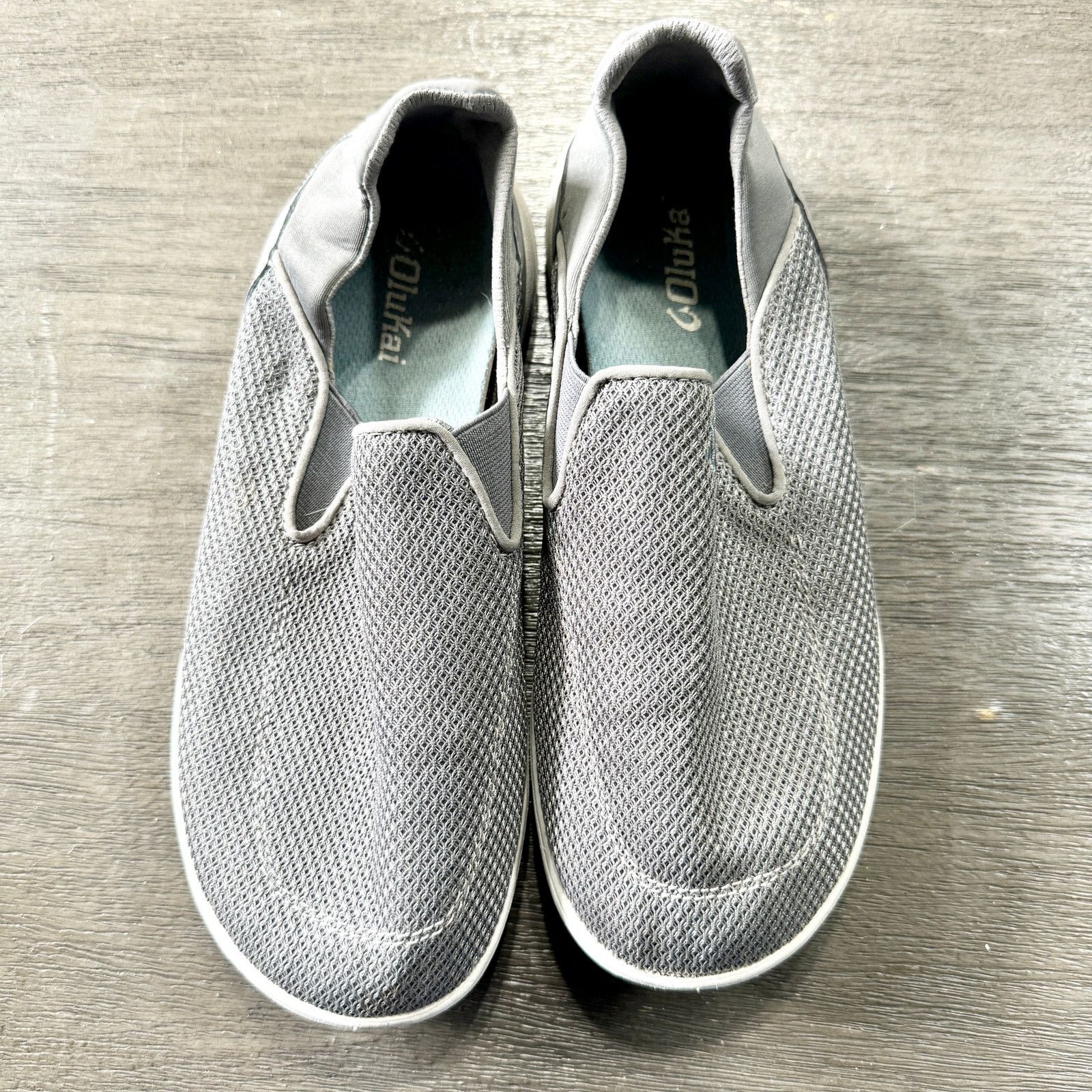 Olukai Olukai Men's Nohea Pae Slip On Shoes Fog Gray Size 8 Size US 8 / EU 41 - 5 Thumbnail