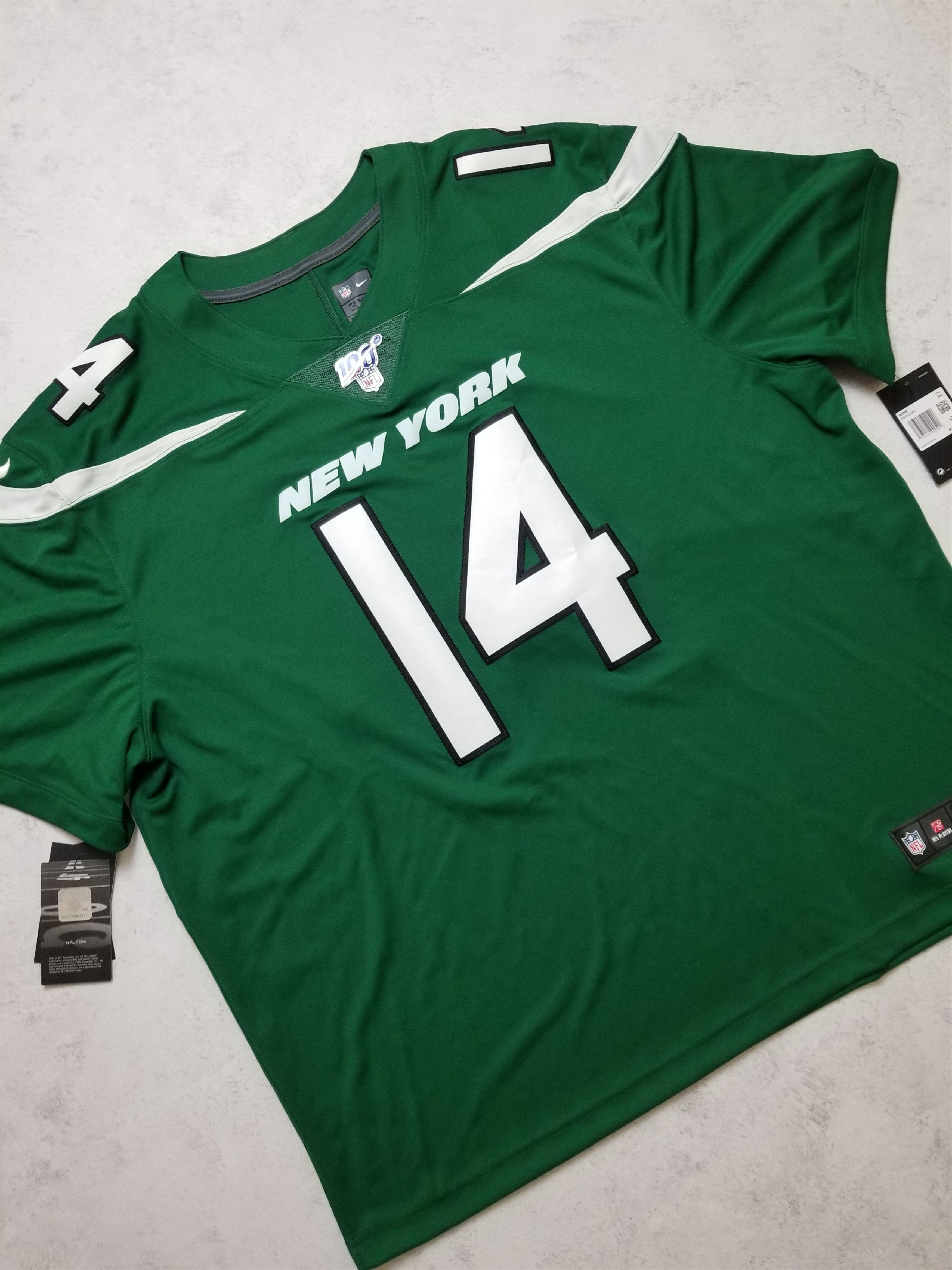 Nike Nike NFL New York Jets SAM DARNOLD #14 Stitched Jersey Size US XXL / EU 58 / 5 - 23 Thumbnail