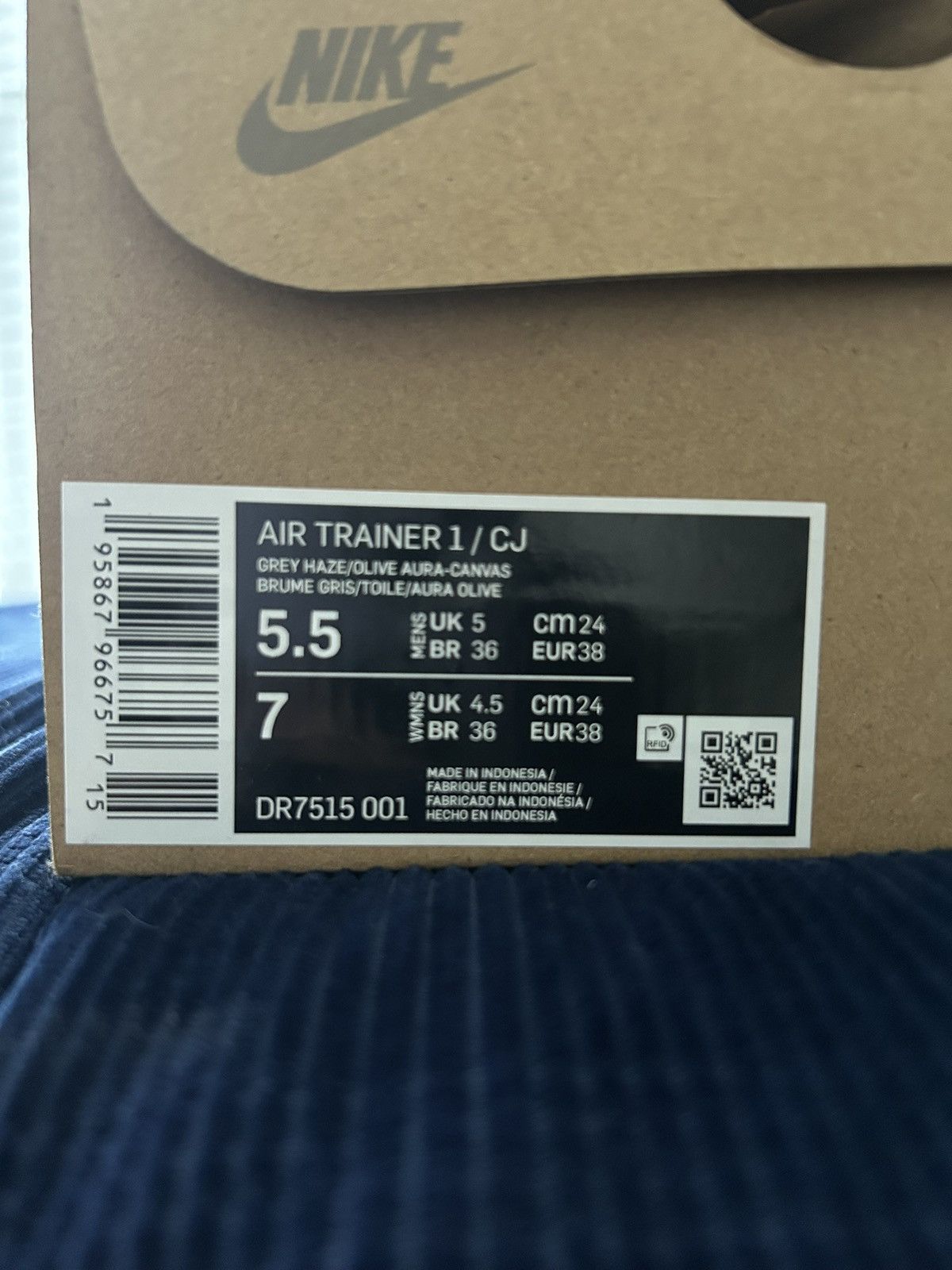Nike × Travis Scott Air Trainer 1 / CJ Size US 7 / IT 37 - 7 Thumbnail