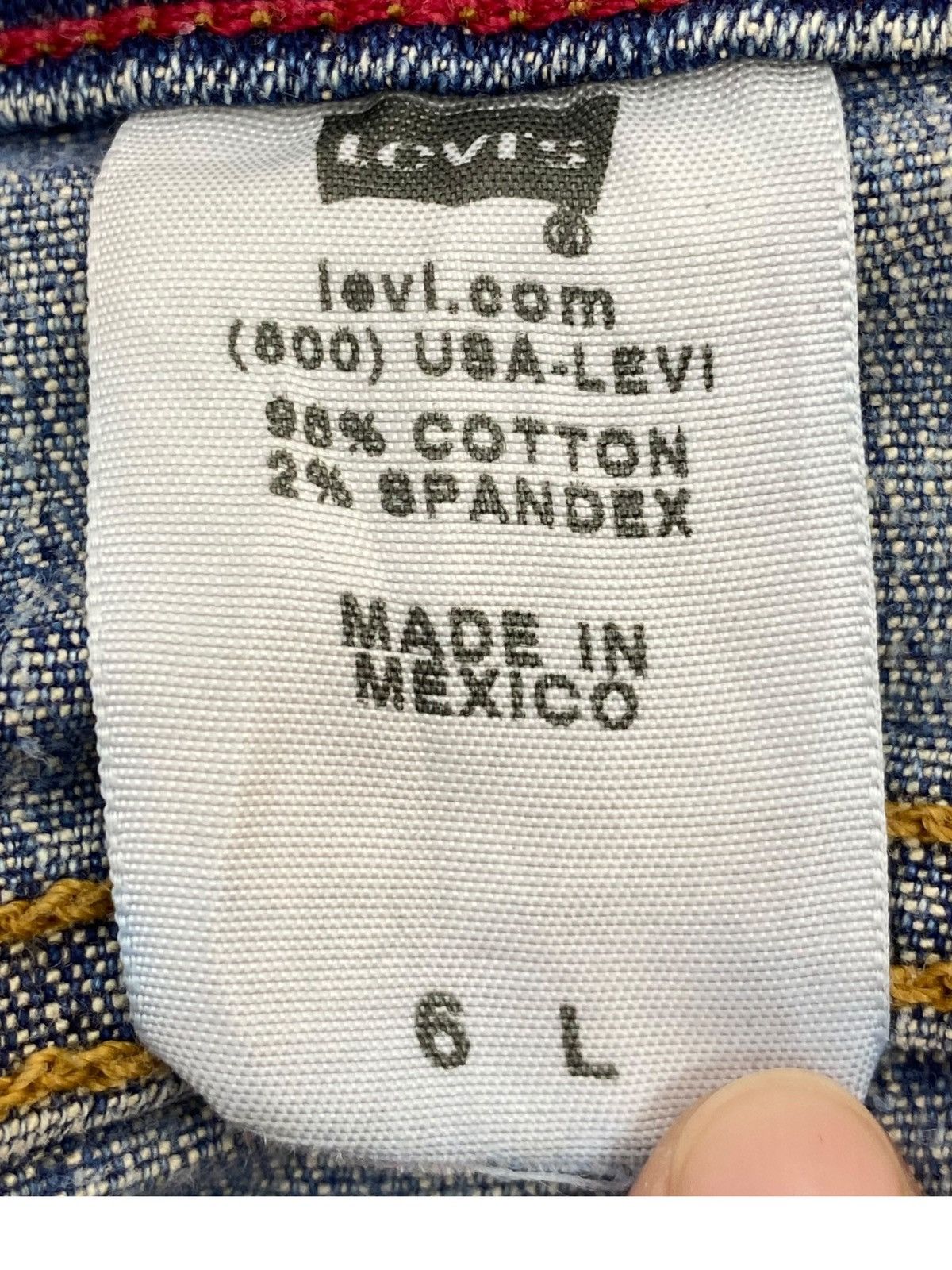 Levi's Levi’s Asid Blue Wash Style Boot Cut Jean Size US 28 / EU 44 - 10 Thumbnail