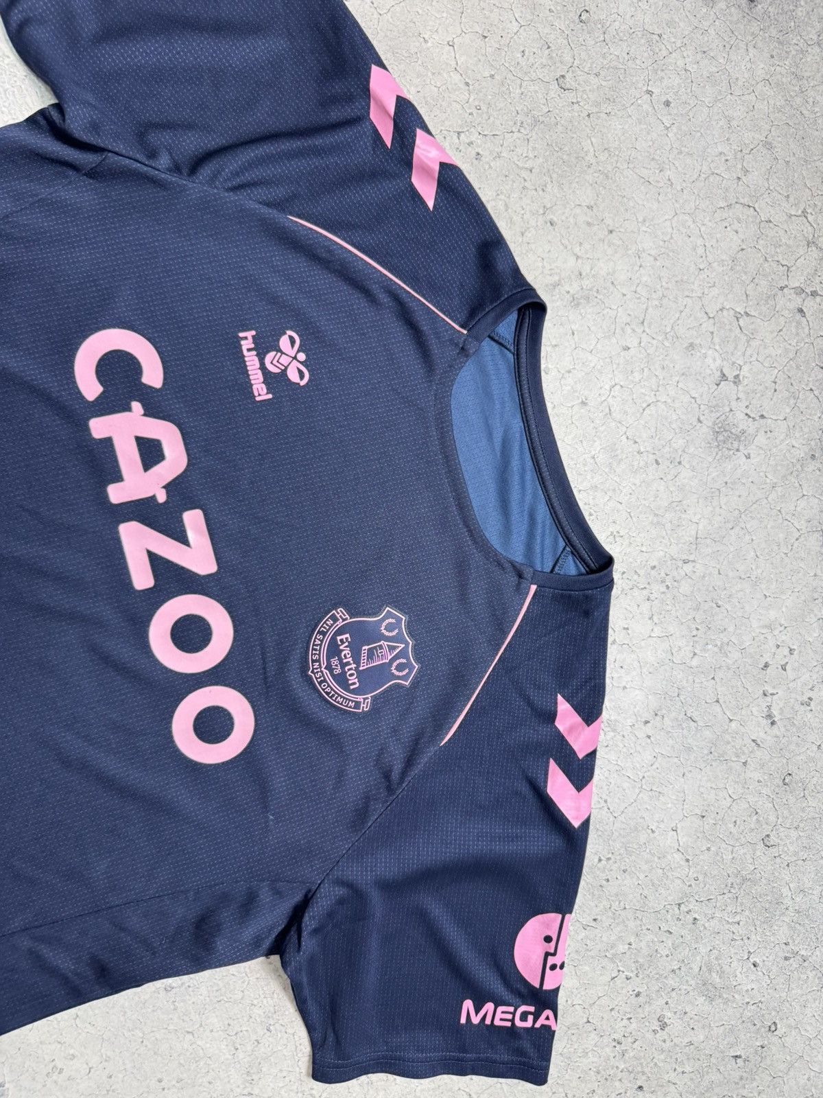 Hummel Hummel FC Everton 2020/2021 Soccer Jersey Shirt Size US XL / EU 56 / 4 - 6 Thumbnail