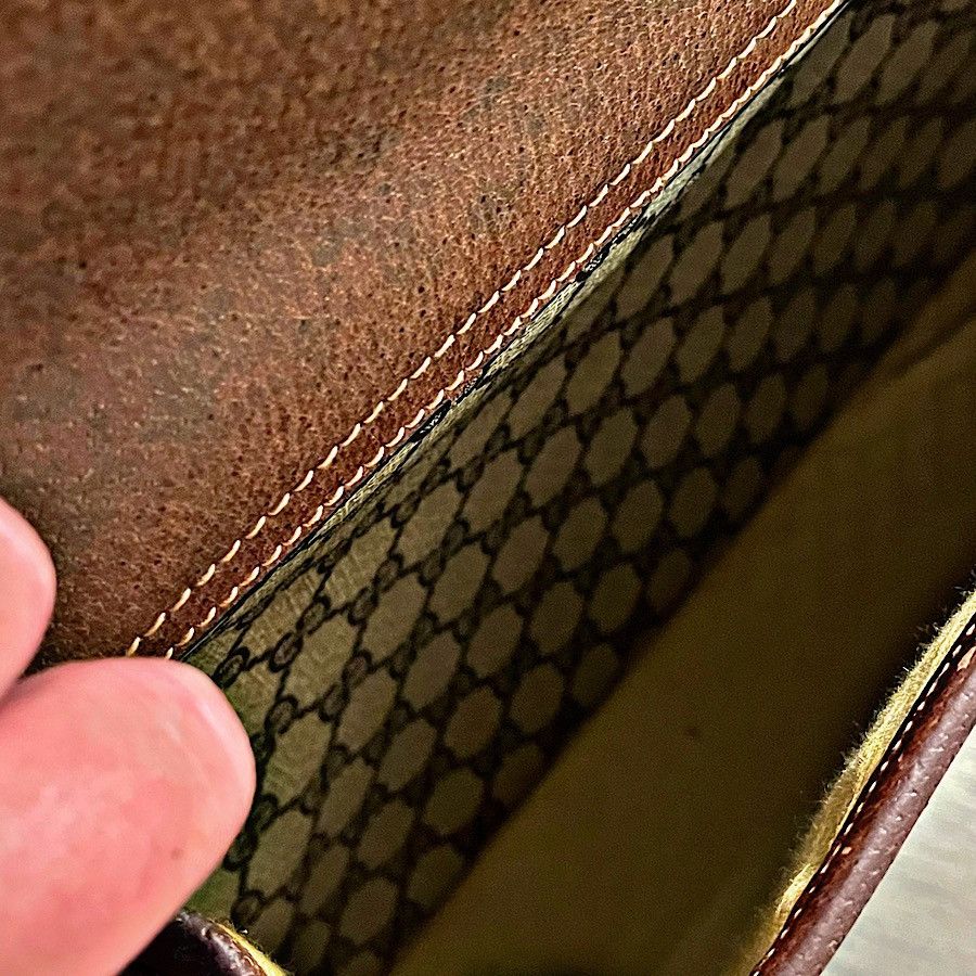 Gucci Authentic Vintage Gucci Monogram GG Oversized Travel Bag Size ONE SIZE - 9 Thumbnail