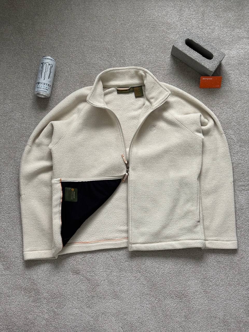 Timberland 🇺🇸 Timberland🌳 WeatherGear™️ White Sherpa Fleece🐑 Size US L / EU 52-54 / 3 - 3 Thumbnail
