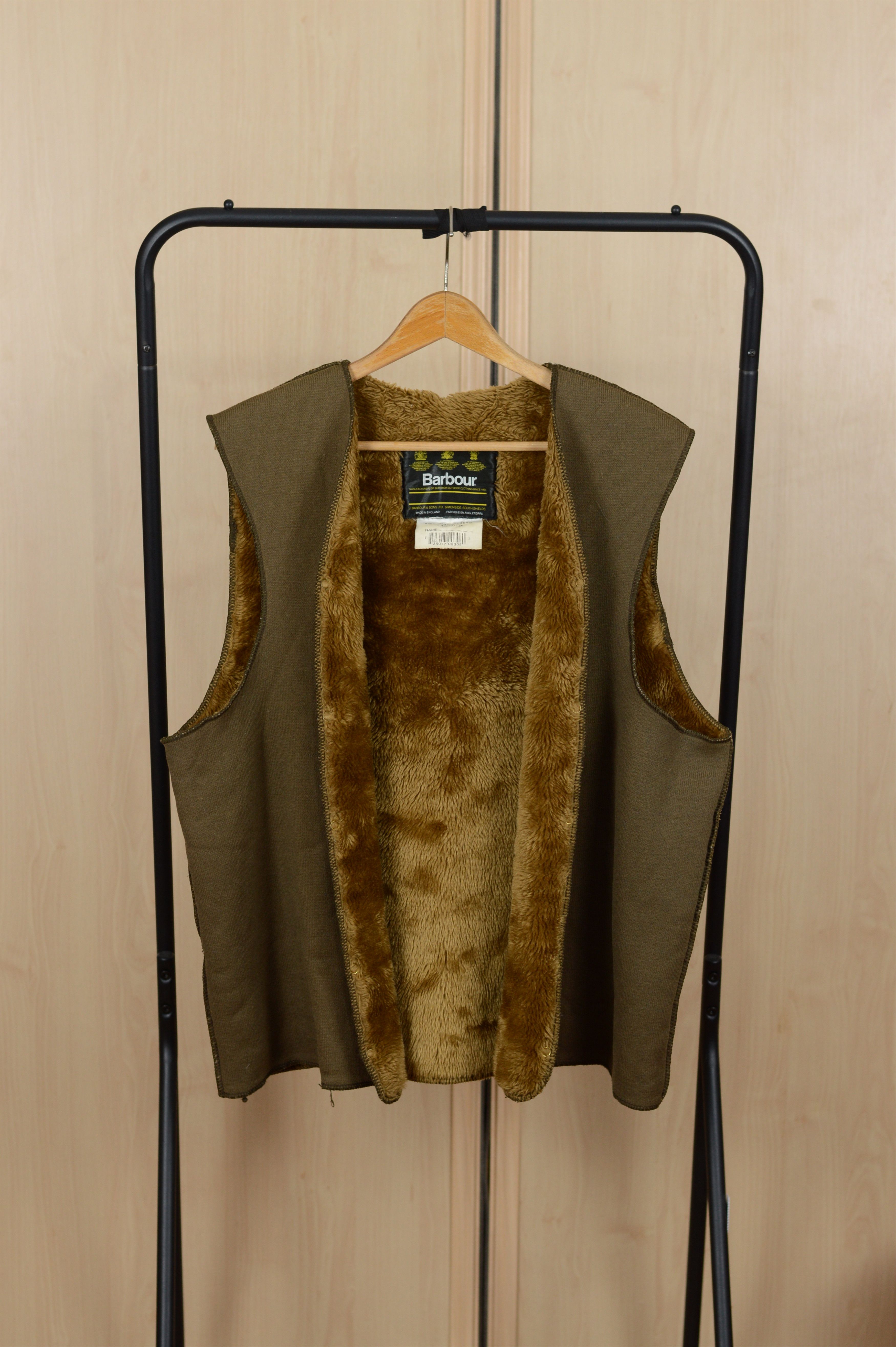Barbour Barbour A297 Acrylic Lining Fur Lining Vest Size US XL / EU 56 / 4 - 1 Thumbnail