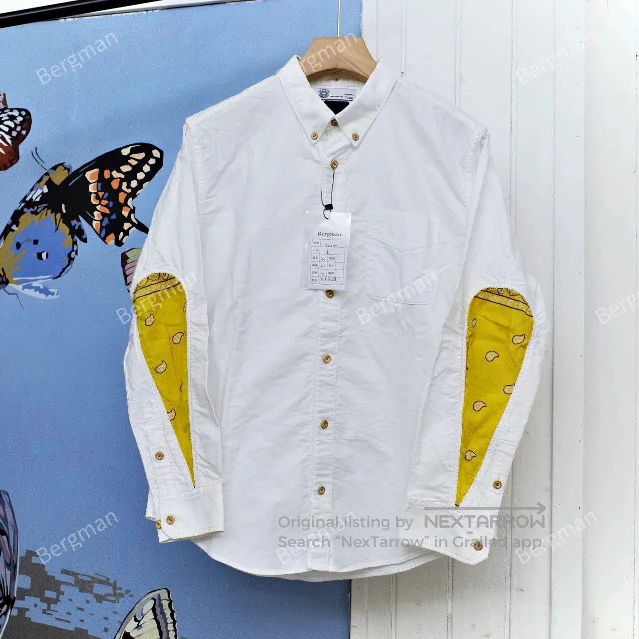 Visvim visvim ict yellow floral shirt. Size US M / EU 48-50 / 2 - 1 Thumbnail