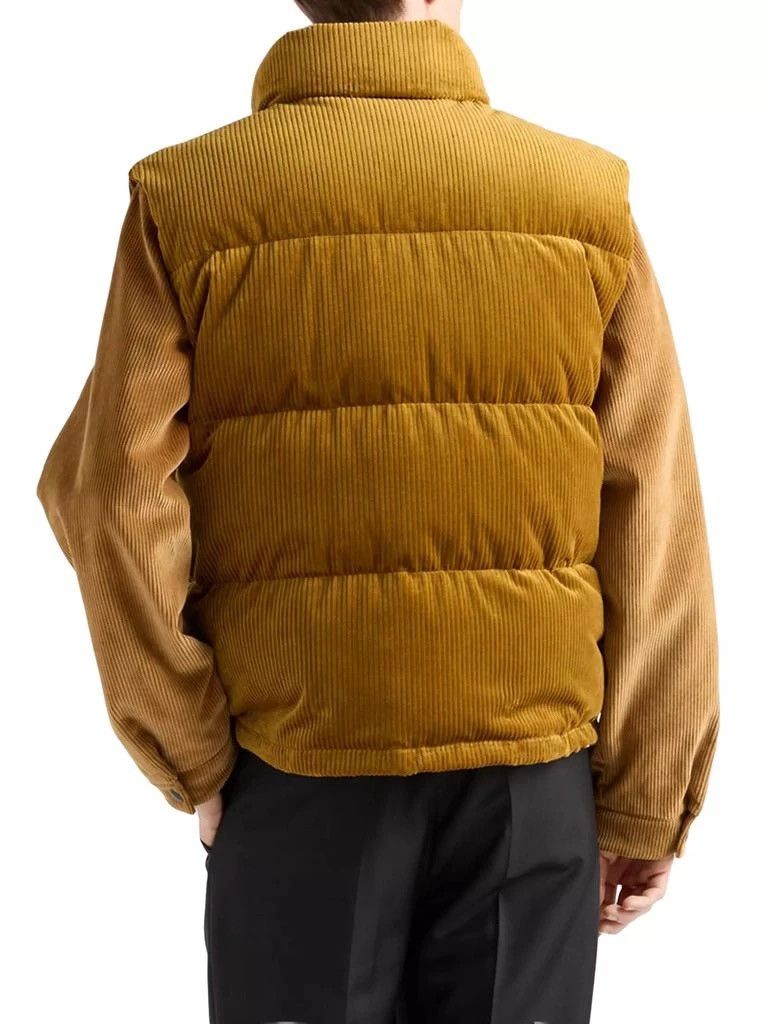 Prada Prada Velvet Corduroy Down Vest Size US S / EU 44-46 / 1 - 3 Thumbnail
