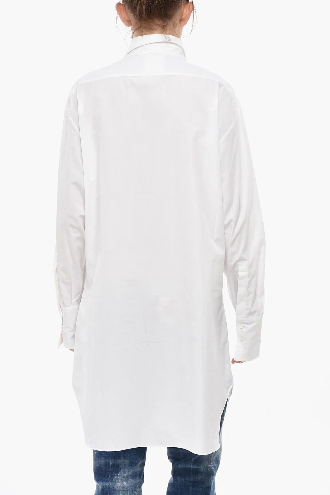 Givenchy og1mm0326 Poplin Shirt in White Size S / US 4 / IT 40 - 2 Thumbnail