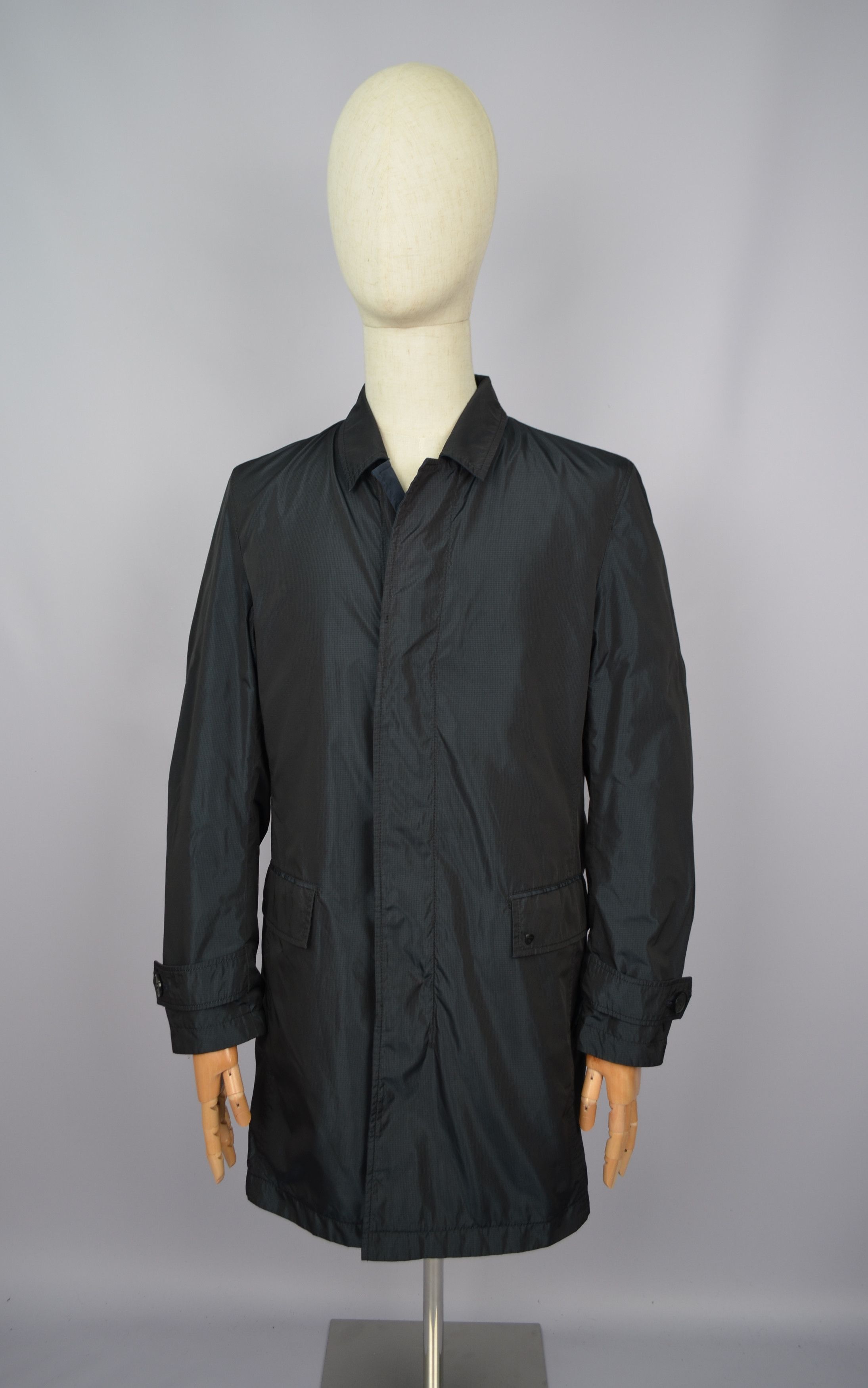 Strellson Strellson STC Navy Reversible Packable Coat Jacket EU48 UK38 Size US M / EU 48-50 / 2 - 2 Thumbnail