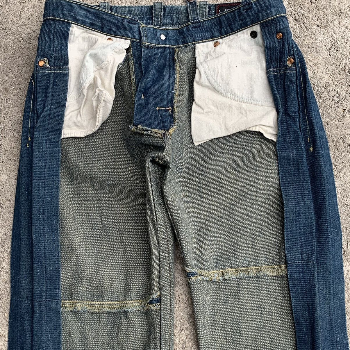 Levi's Vintage Y2K Levis Red CDG Style Thick Denim Jeans W30 Size US 30 / EU 46 - 19 Thumbnail