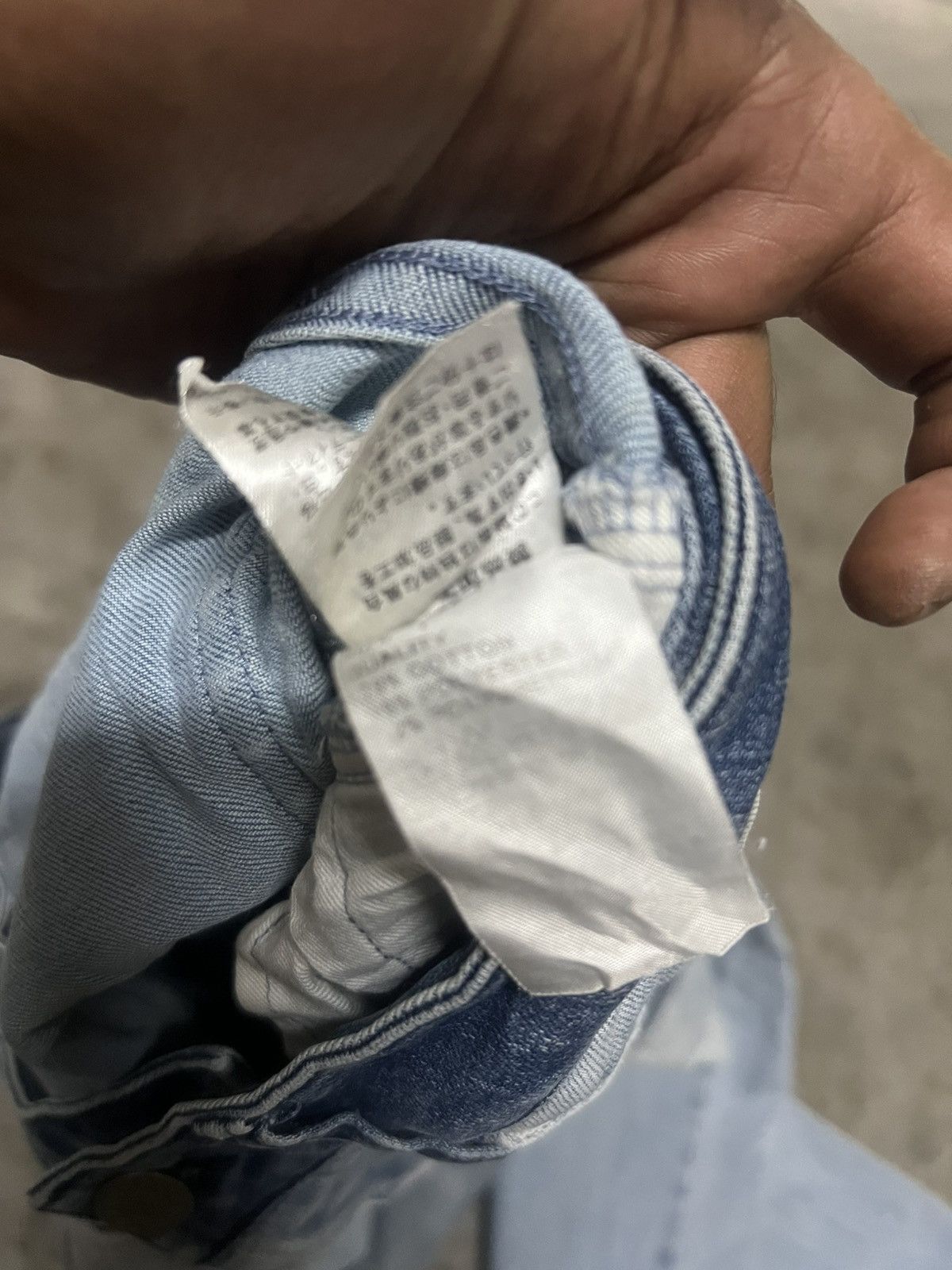 Designer × Issey Miyake TSUMORI CHISATO DOUBLE POCKET DISTRESSED DENIM PANT Size US 28 / EU 44 - 12 Thumbnail