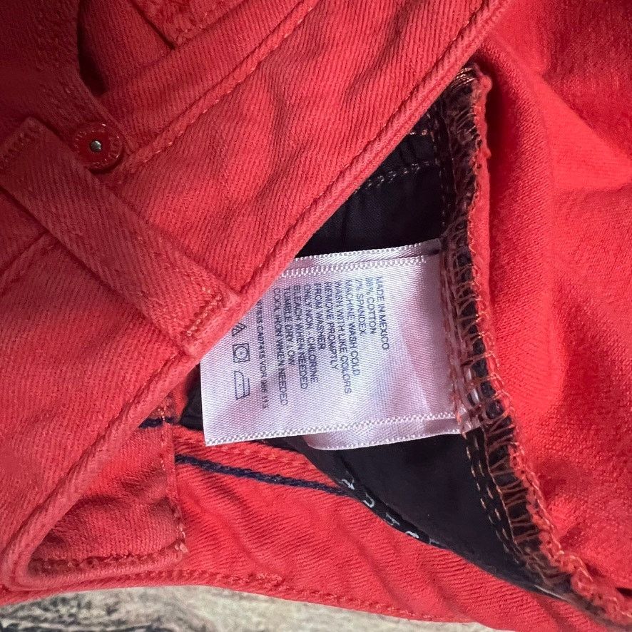Nautica NWT Nautica Women's Red Skinny Jeans Size 2 Slim Fit Denim Size 26" / US 2 / IT 38 - 4 Thumbnail