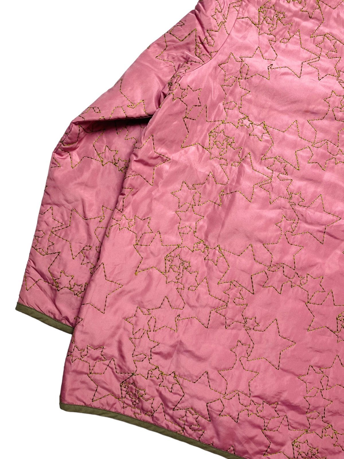 Angel Blue 2000s Bettys Blue - Stitched Star Pink Jacket Size L / US 10 / IT 46 - 7 Thumbnail