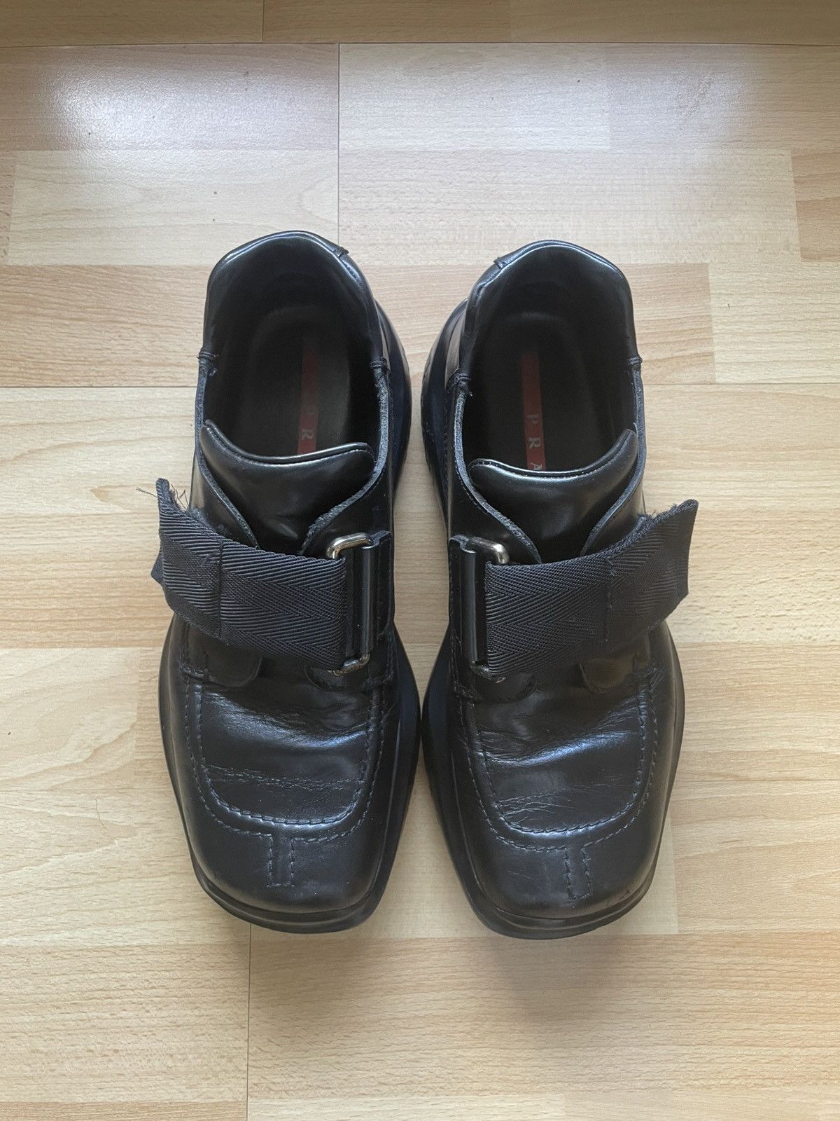 Prada Prada Velcro loafers Size US 6 / EU 39 - 1 Thumbnail