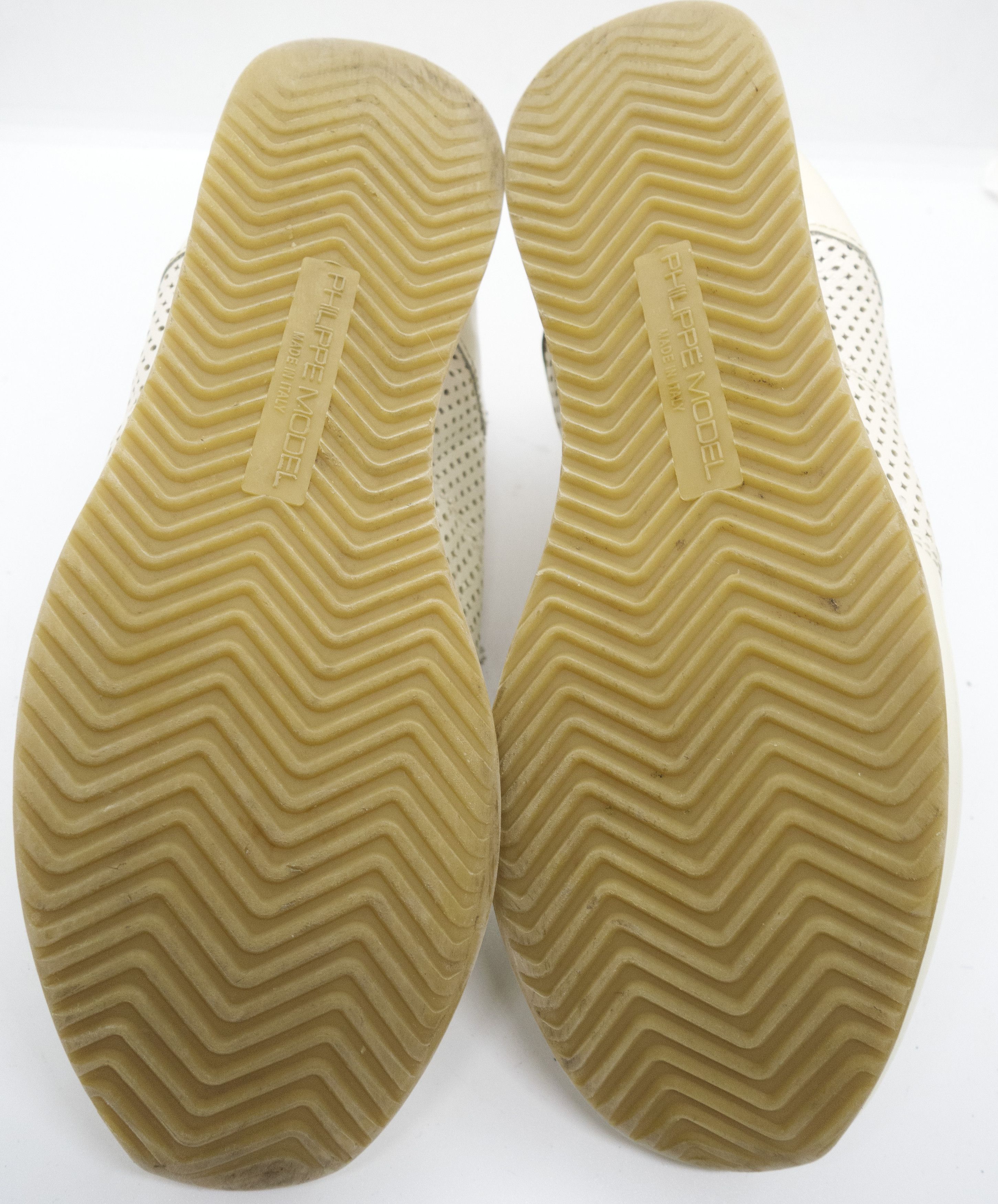 Philippe Model Perforated Patent Leather High Sole Sneakers Size US 6 / IT 36 - 6 Thumbnail