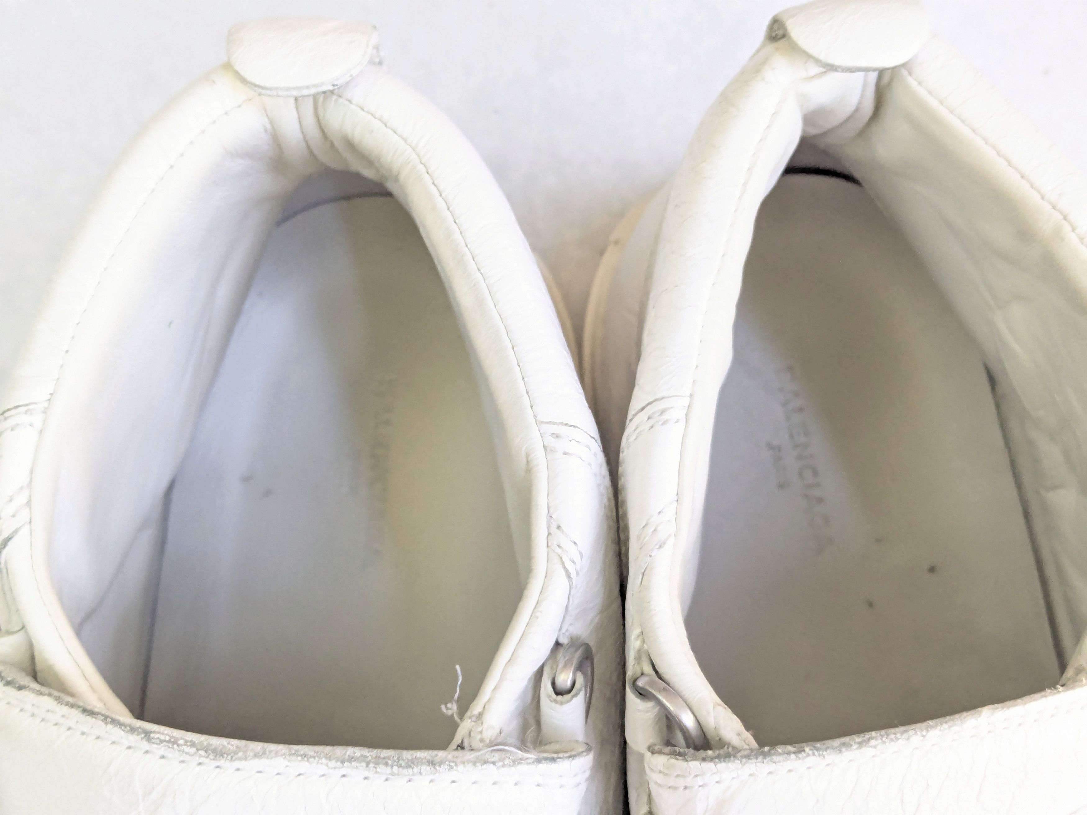Balenciaga Balenciaga Arena Sneakers White 12 High Tops Leather Size US 12 / EU 45 - 7 Thumbnail