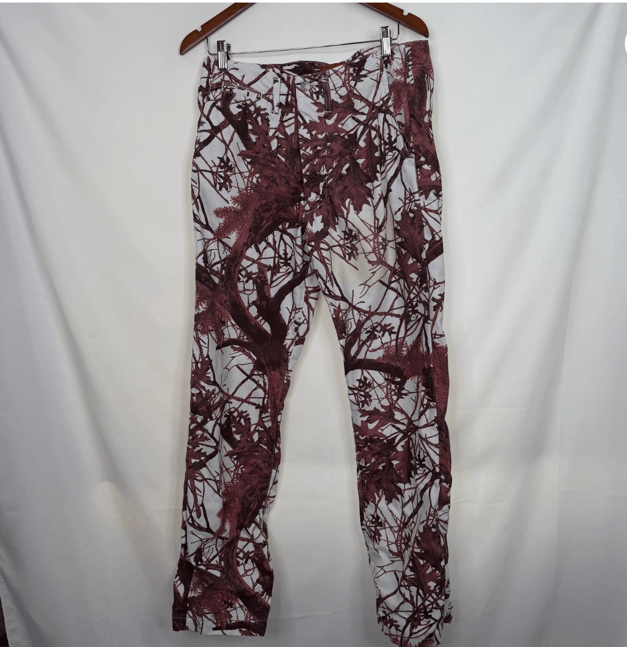 Siberia Hills Siberia Hills Blood Tree Printed Straight Leg Cotton Jean Size US 32 / EU 48 - 11 Thumbnail