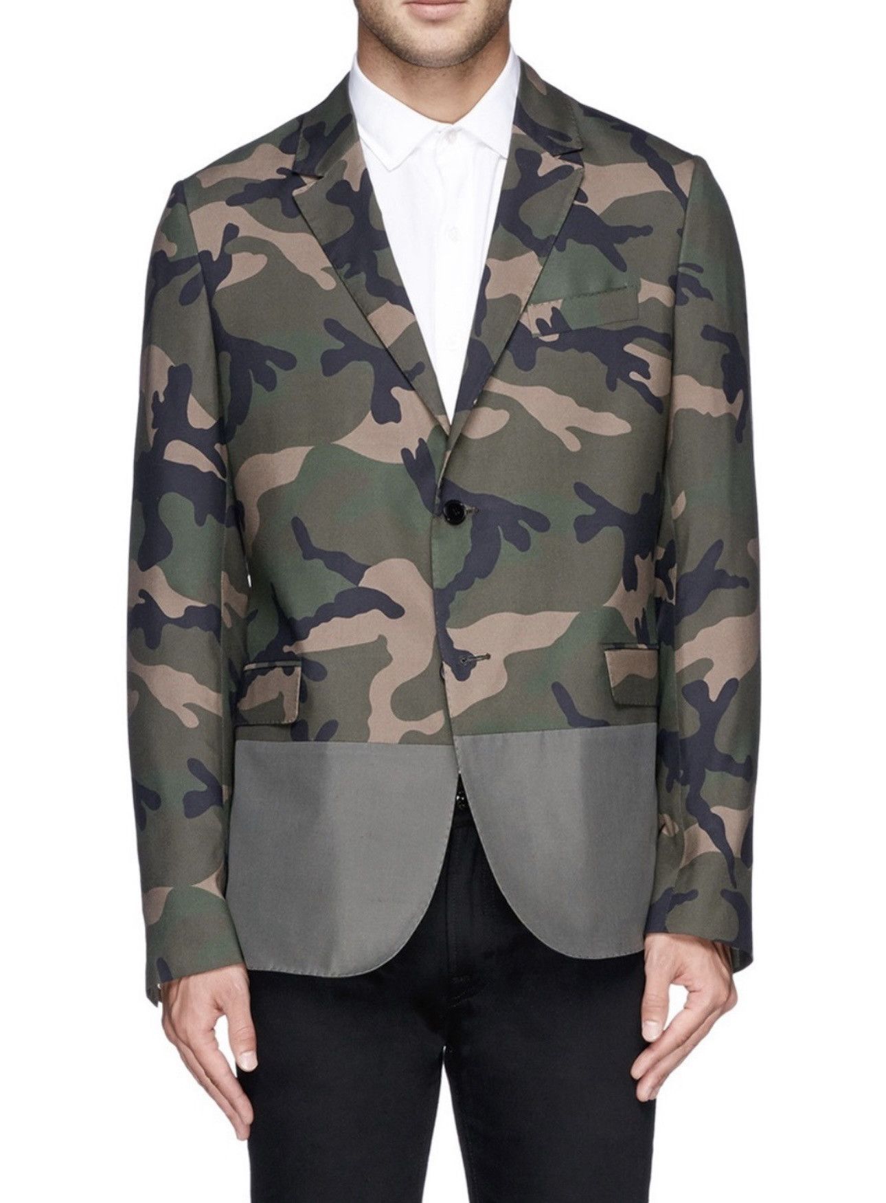 Valentino Valentino camouflage casual blazer Size 50S - 1 Thumbnail