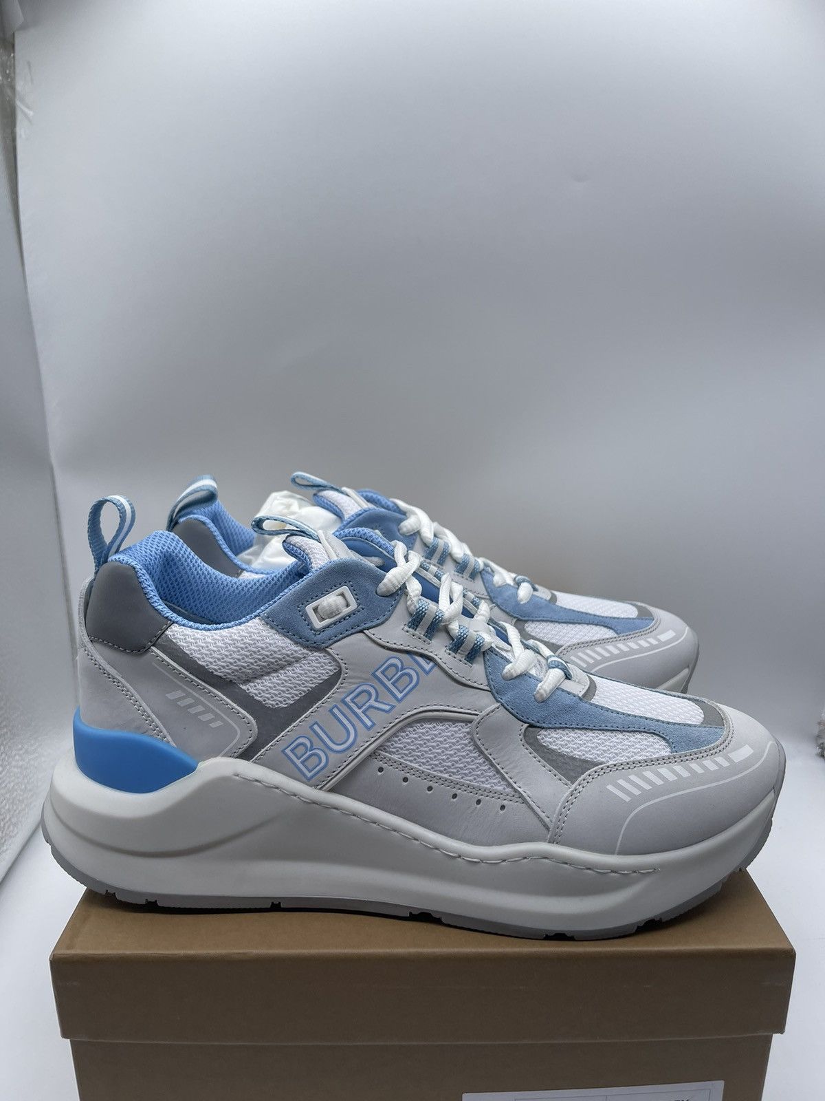 Burberry Burberry Sean Panelled Trainer Size Eu 42 Size US 9 / EU 42 - 4 Thumbnail