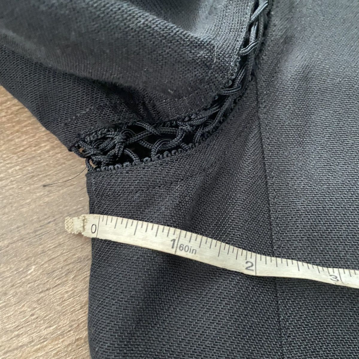 Jean Paul Gaultier SS1994 Jean paul gaultier Les Tatouges Net Tie Blazer Size XL / US 12-14 / IT 48-50 - 13 Thumbnail