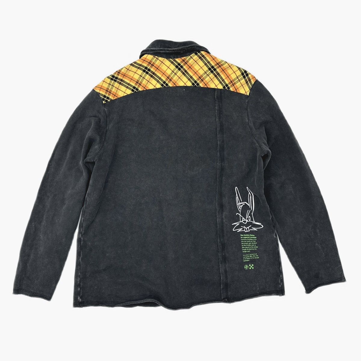 Off-White Off-White Fleece Reconstructed Shirt Size US S / EU 44-46 / 1 - 2 Thumbnail