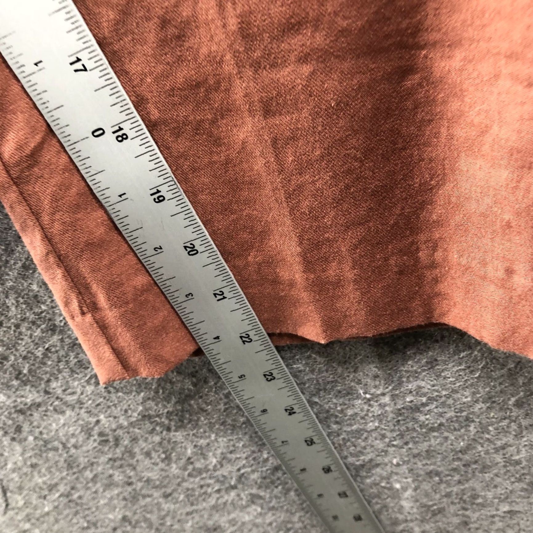 J. Jill J. Jill Pants Womens 8P Clay Linen Blend Crop Chino Flat Front Mid Rise Straight Size 30" / US 8 / IT 44 - 7 Thumbnail