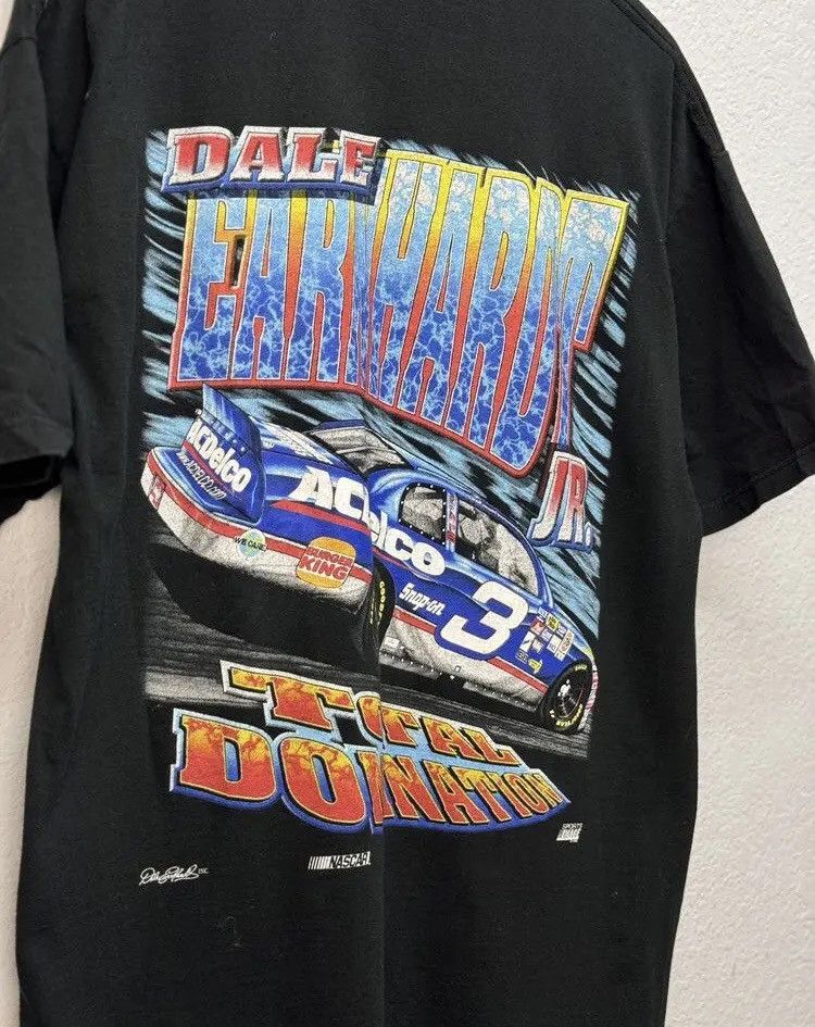 Band Tees × NASCAR × Vintage Vintage VTG Dale Earnhardt JR Total Domination 1998 Nascar Size US L / EU 52-54 / 3 - 9 Thumbnail