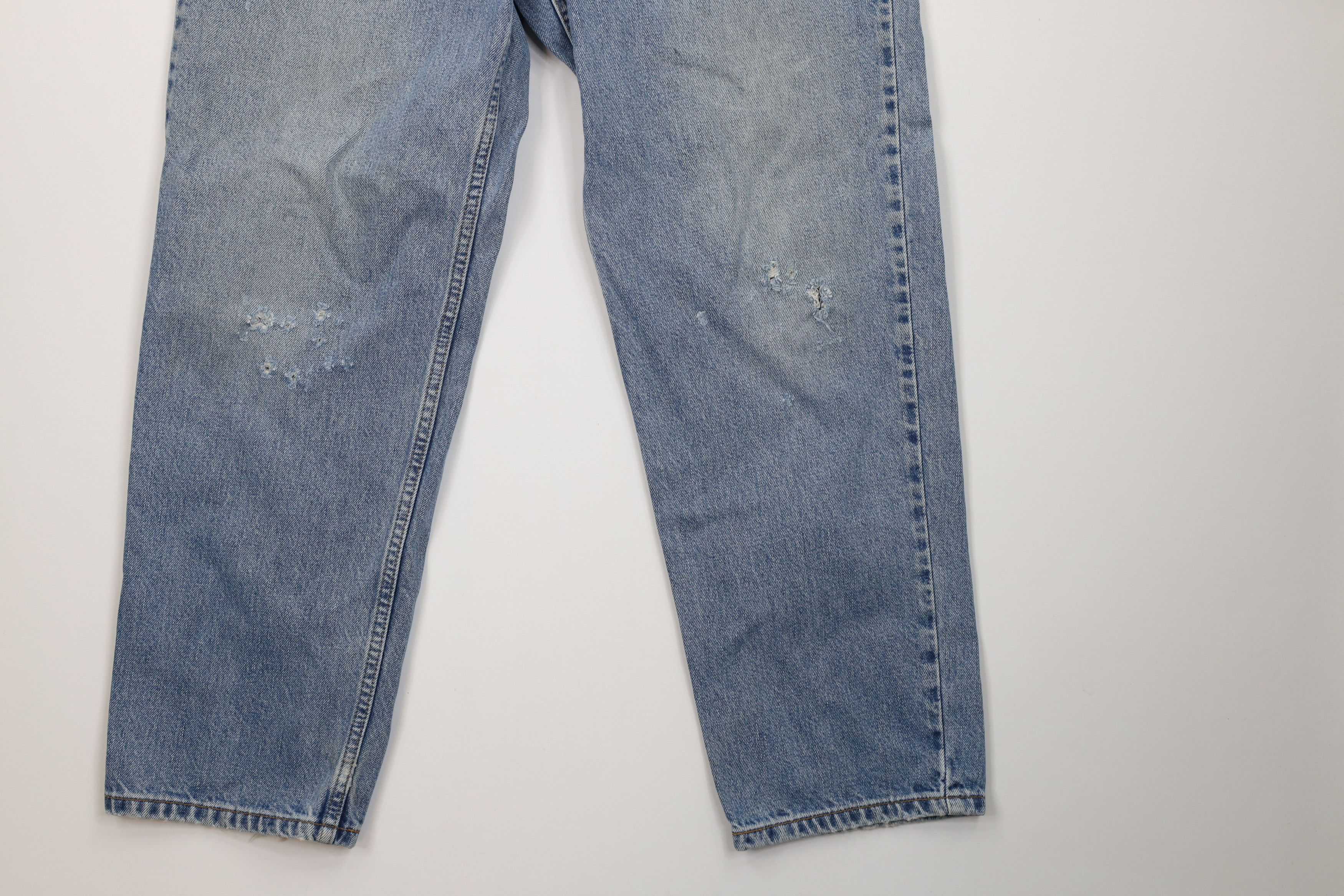 Levi's Vintage Y2K 2002 Levis 550 Relaxed Fit Denim Jeans Blue Size US 36 / EU 52 - 4 Thumbnail