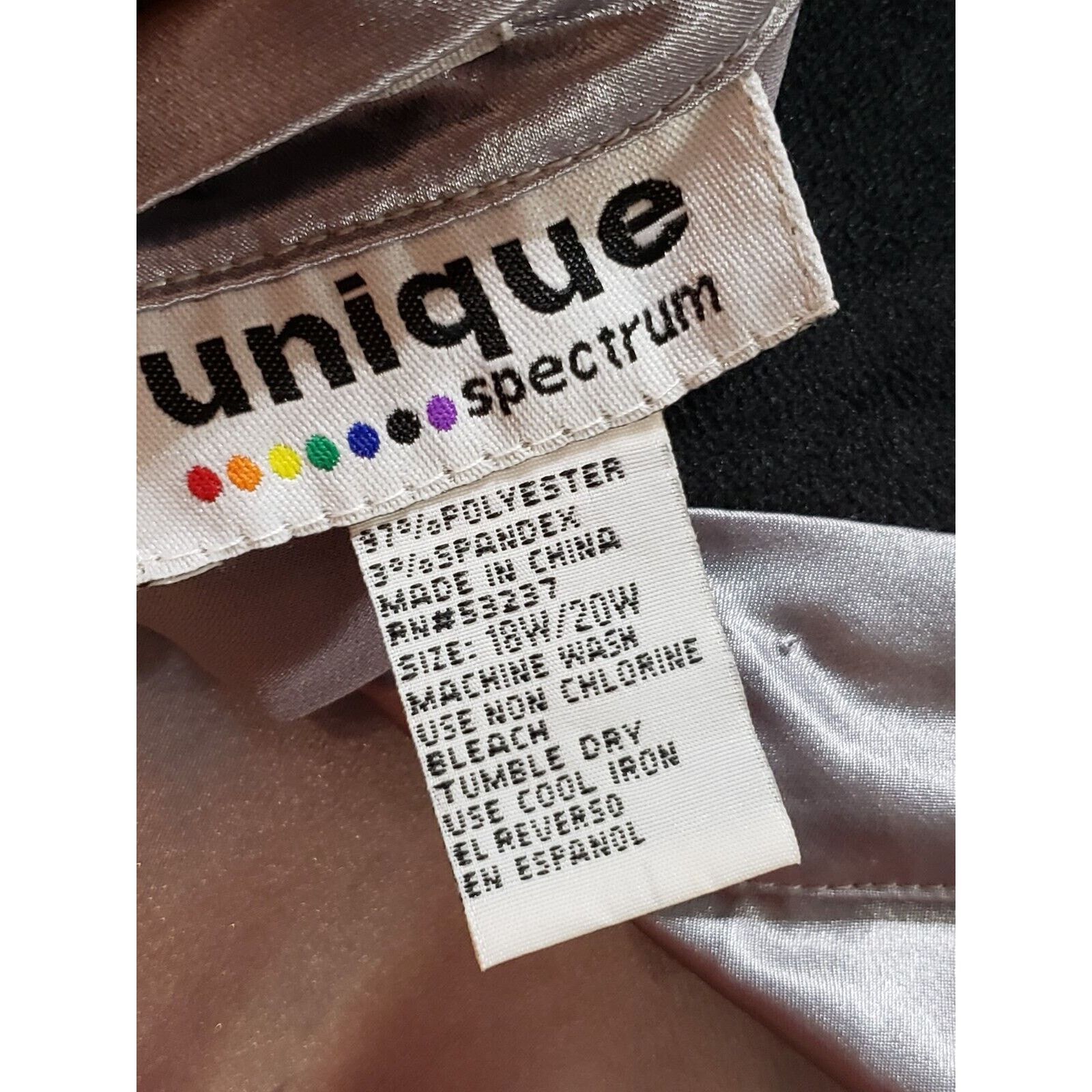 Other Unique Spectrum Long Sleeve Button Down Shirt Size 18W Size XXL / US 16-18 / IT 52-54 - 7 Thumbnail