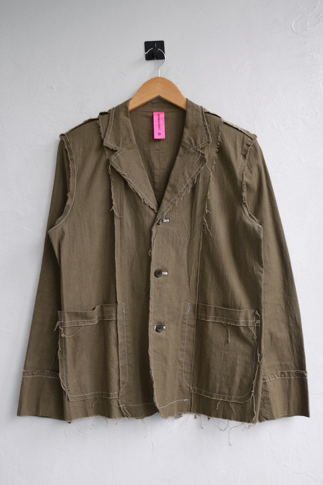 Undercover Undercover Early 2000s Raw Edge Jacket Size US M / EU 48-50 / 2 - 1 Thumbnail