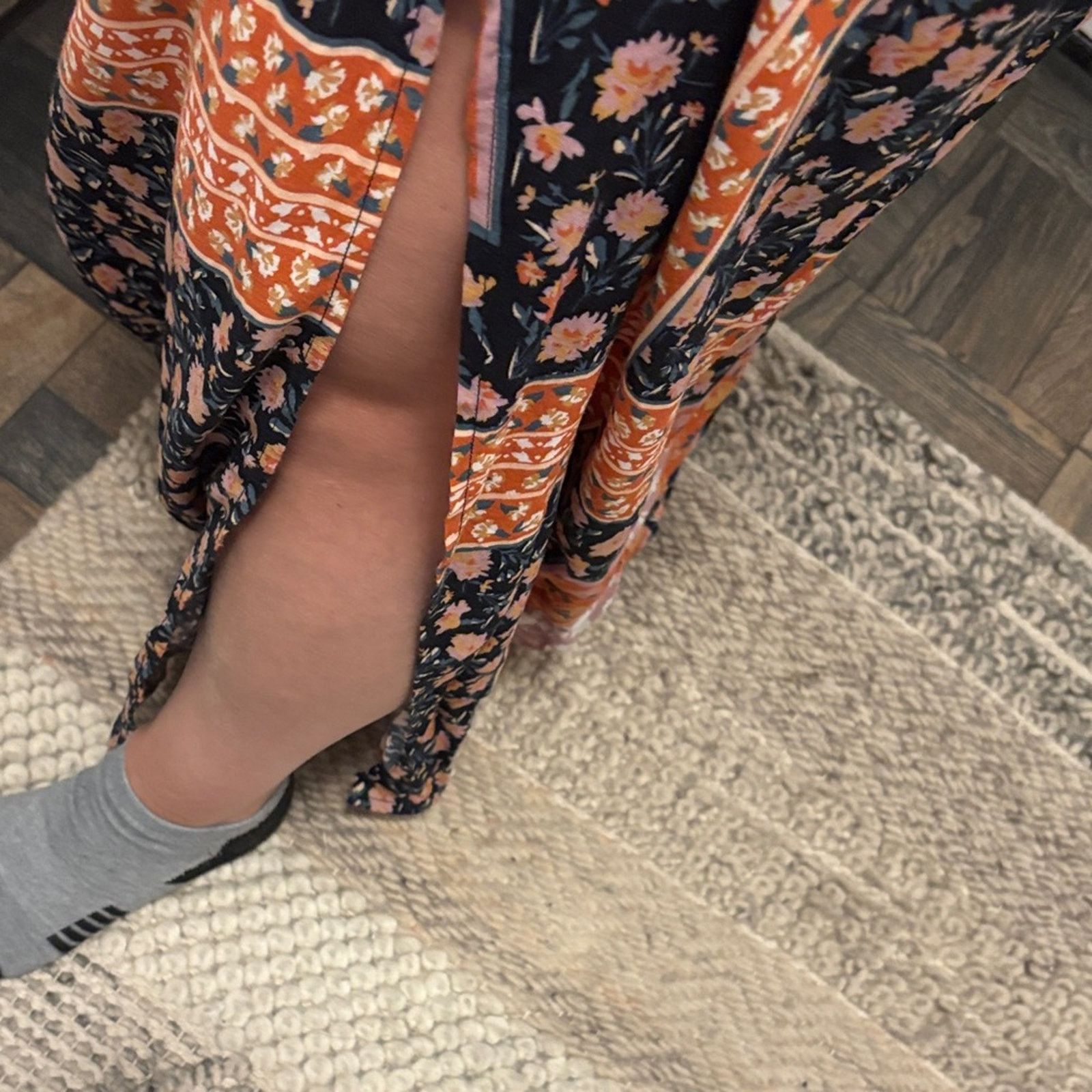 Other NWT Jen's Pirate Booty Black Orange Long Sleeve Dress L/XL Size L / US 10 / IT 46 - 8 Thumbnail