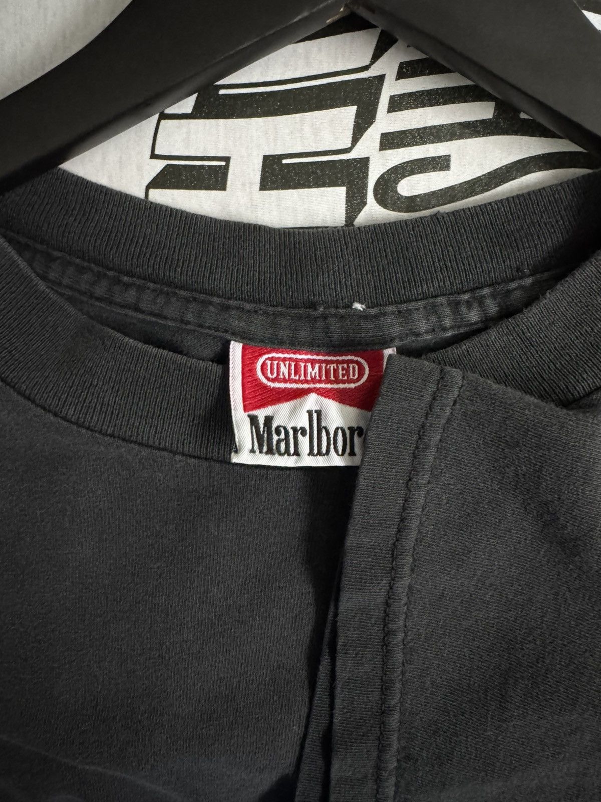 Marlboro × Vintage Vintage 1990s Marlboro Unlimited Train Pocket Tee Size US XL / EU 56 / 4 - 4 Thumbnail