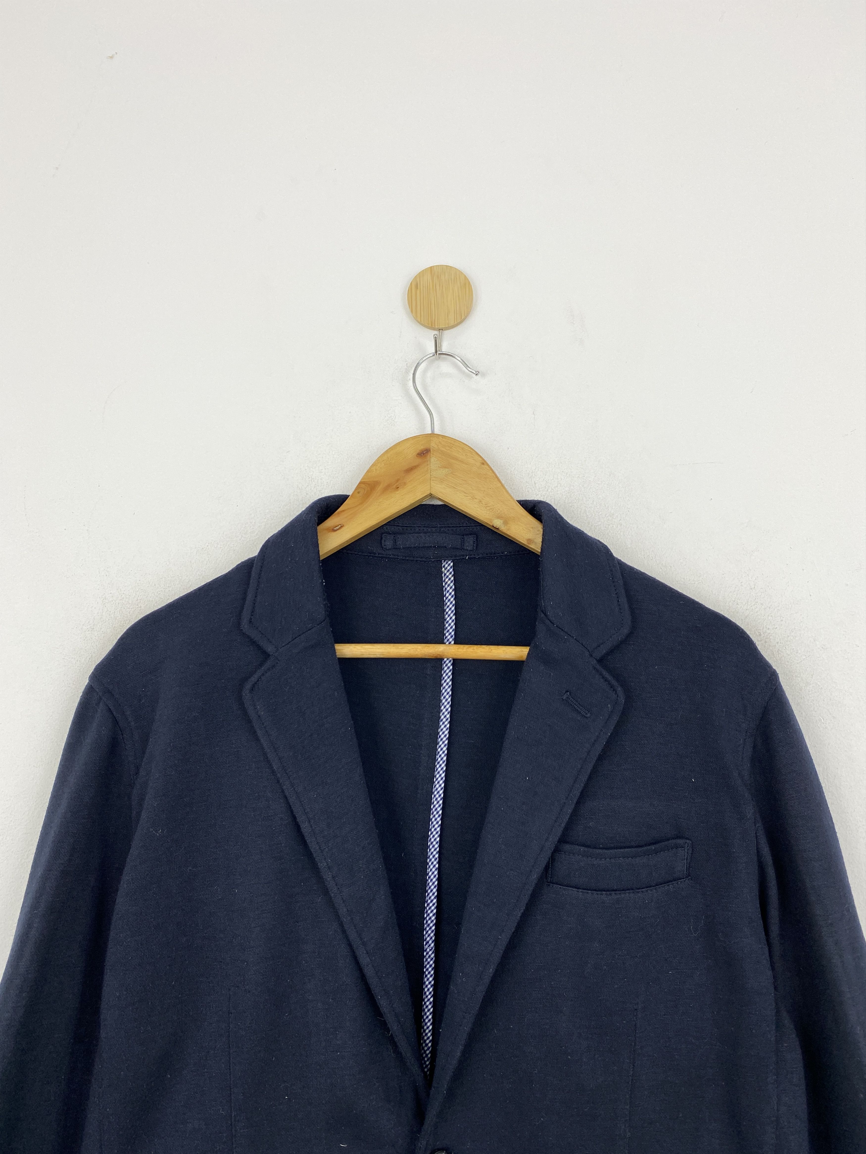 Japanese Brand Vtg Japanese Brand Black Coat Button Up Light Jacket JA0115 Size US L / EU 52-54 / 3 - 3 Thumbnail