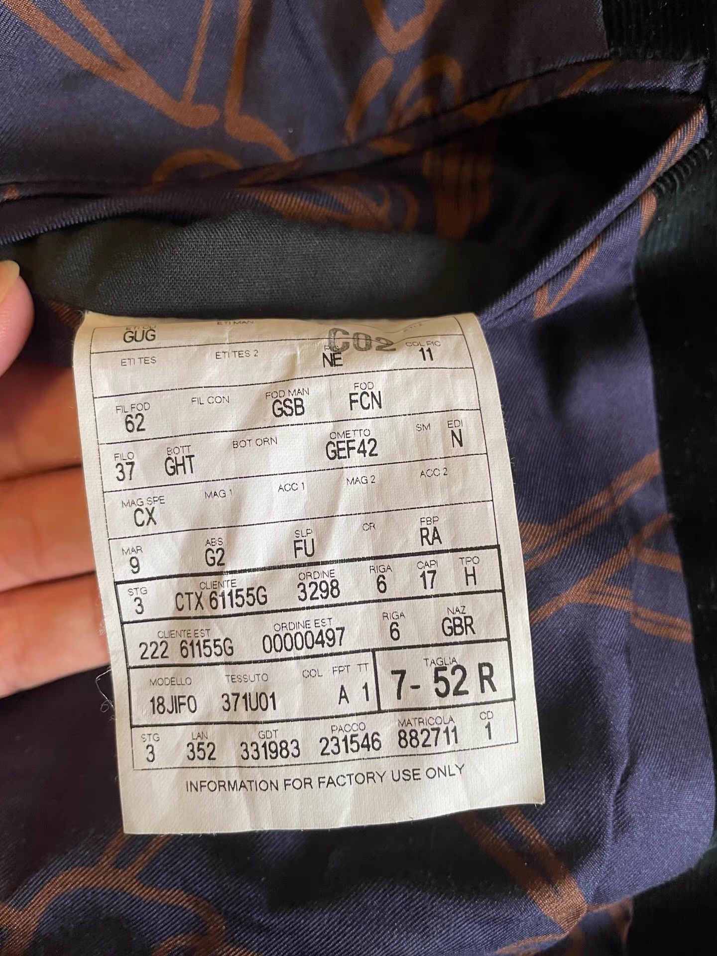 Gucci Gucci men's vintage corduroy blazer. Q4 Size 52R - 6 Thumbnail