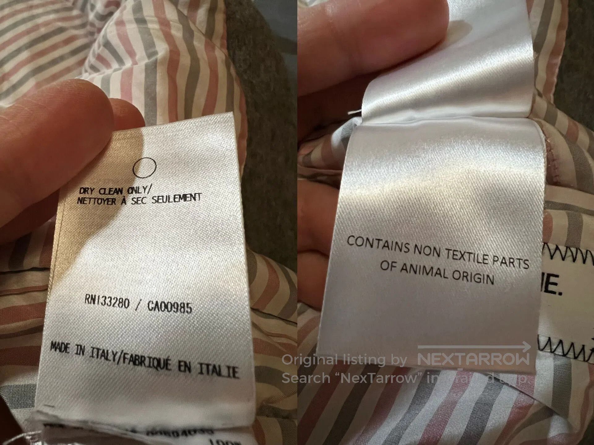 Thom Browne thom browne cashmere down vest with stripes. Size US L / EU 52-54 / 3 - 9 Thumbnail