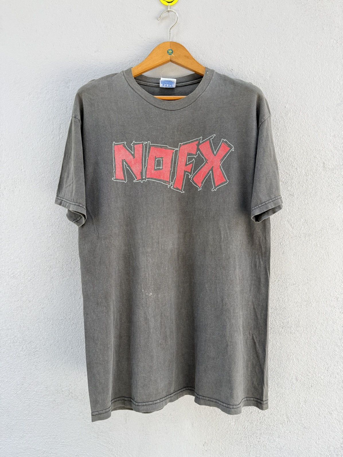 Band Tees Thrashed Vintage 90s Nofx American Punk Rock Faded Grunge T Size US L / EU 52-54 / 3 - 1 Thumbnail
