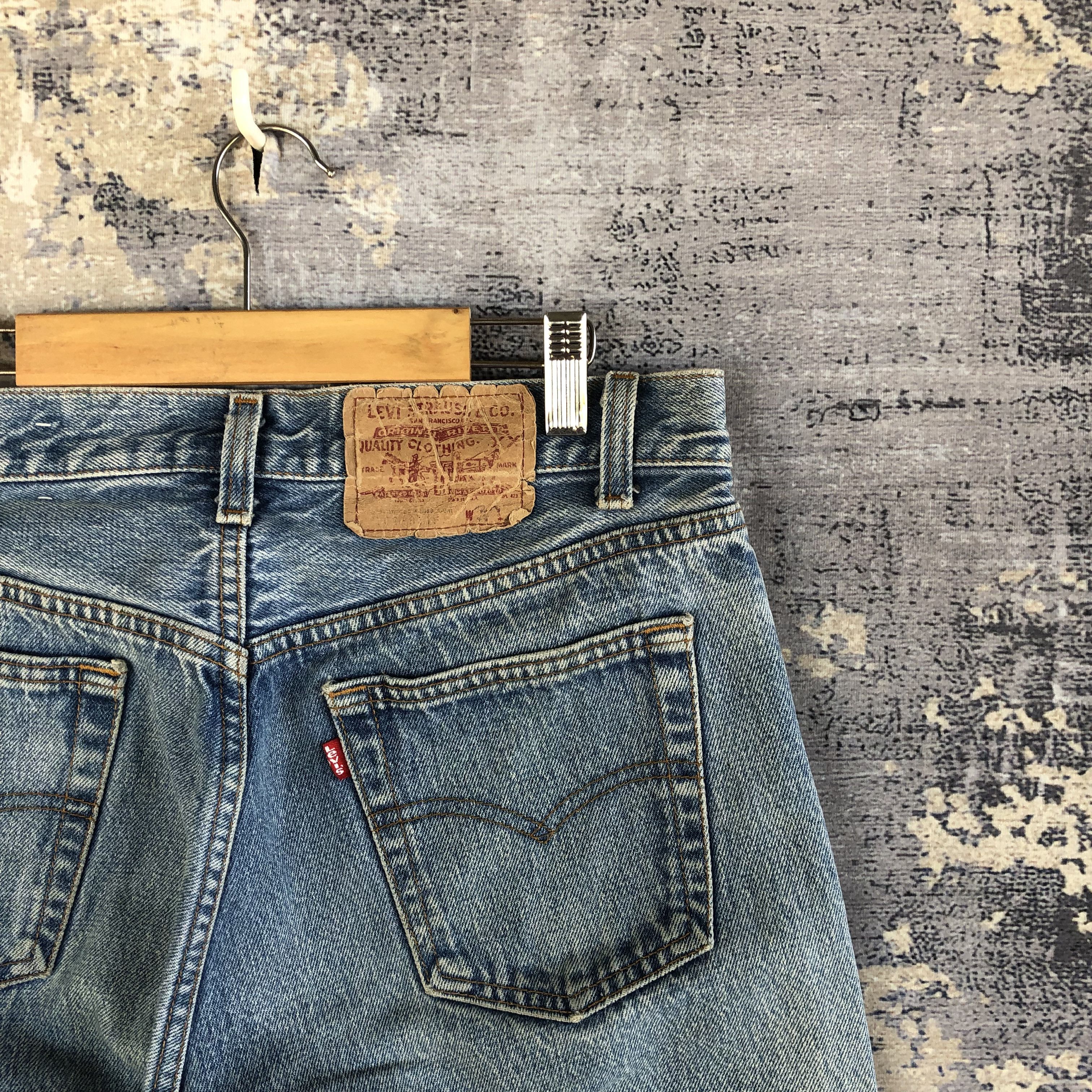 Levi's Vintage 80s Levis 501 Jeans Levi's Faded Stone Wash Denim Size US 28 / EU 44 - 5 Thumbnail