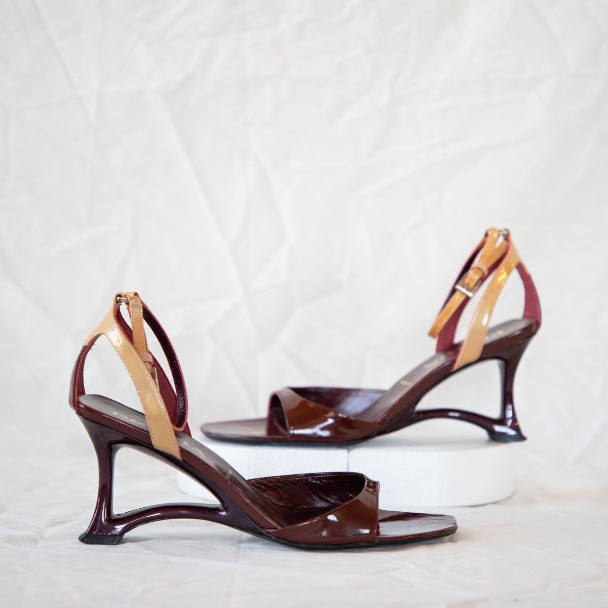 Prada Prada SS 2000 Abstract Heels Size US 7.5 / IT 37.5 - 3 Thumbnail