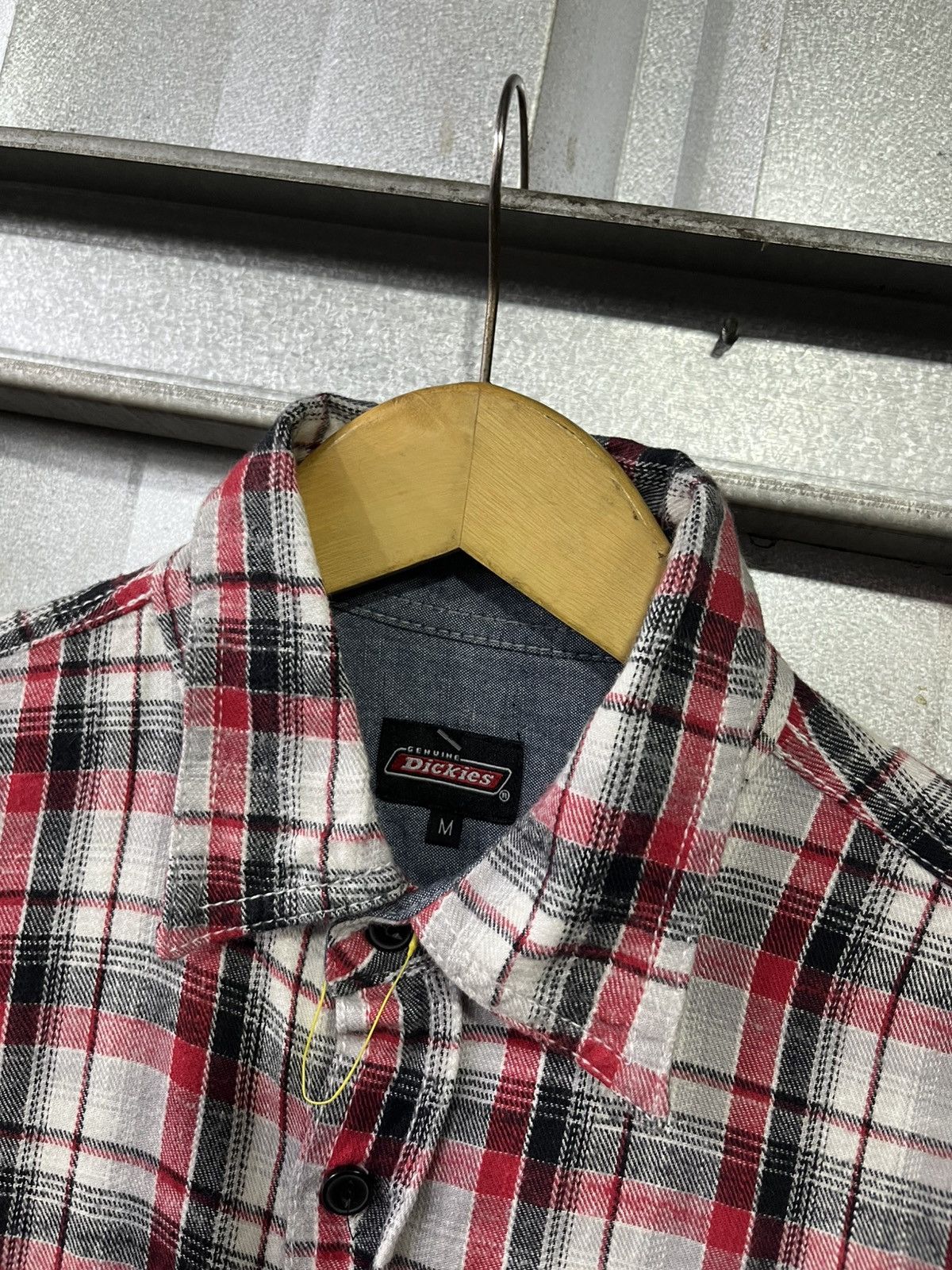 Dickies Dickies checkered double pocket button shirt flannel Size US M / EU 48-50 / 2 - 3 Thumbnail