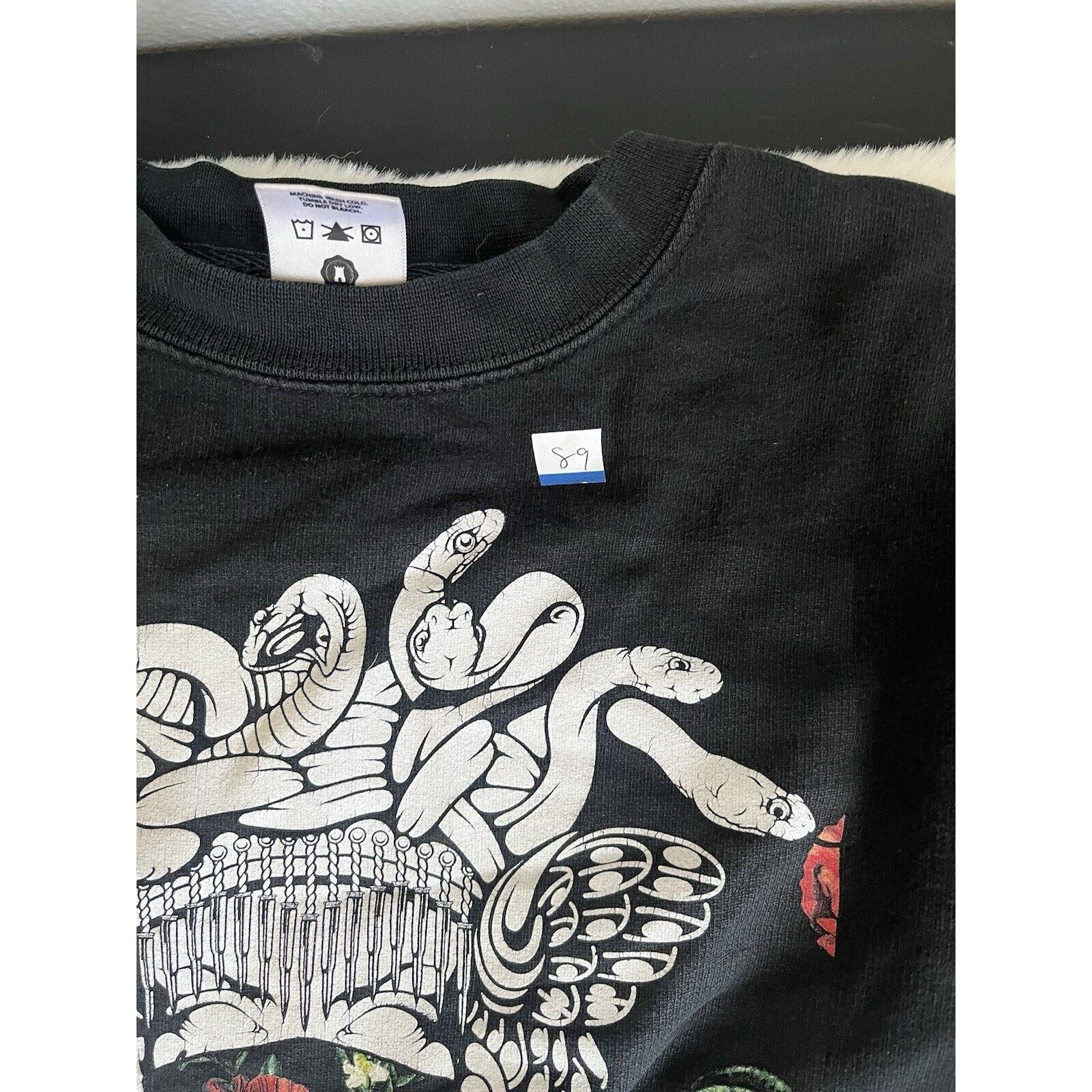 Crooks & Castles Crooks & Castles small Black Sweatshirt Medusa Floral Snakes Size US S / EU 44-46 / 1 - 3 Thumbnail