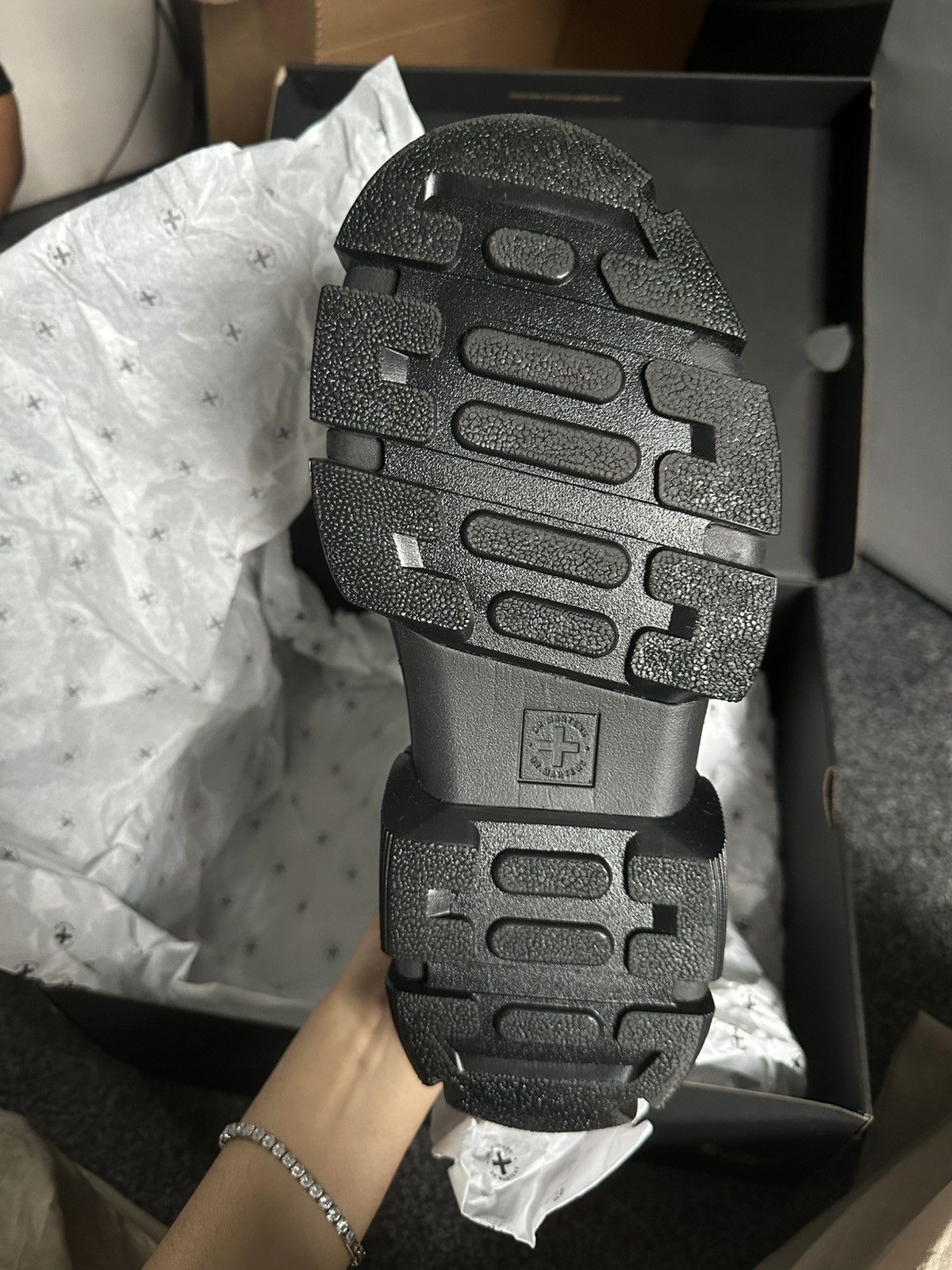 Dr. Martens × Rick Owens Brand New Dr. Martens x Rick Owens 1460 Black Boots Size US 9 / EU 42 - 6 Thumbnail