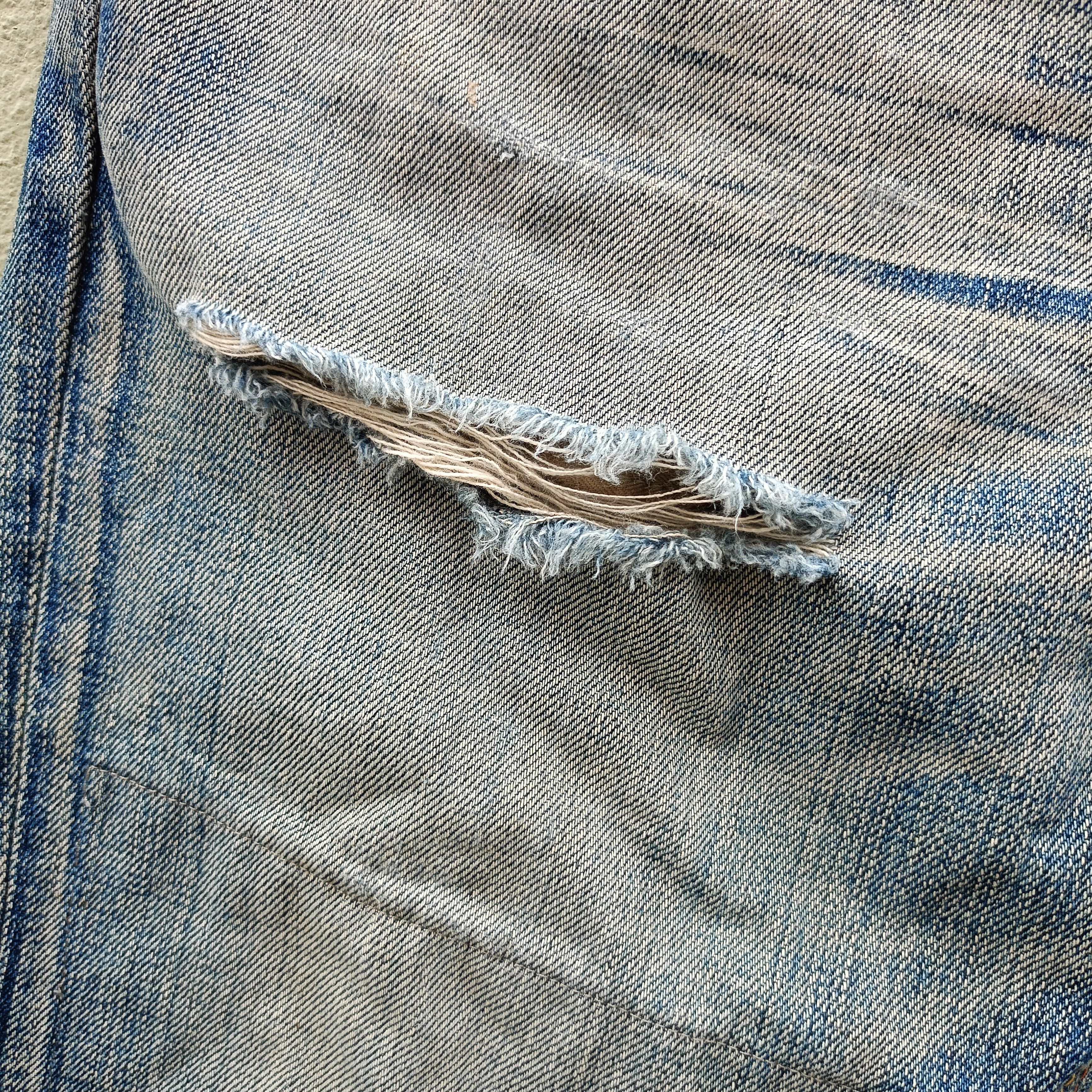 Edwin Edwin 506 Skinny Slim Distressed Denim Size US 34 / EU 50 - 6 Thumbnail