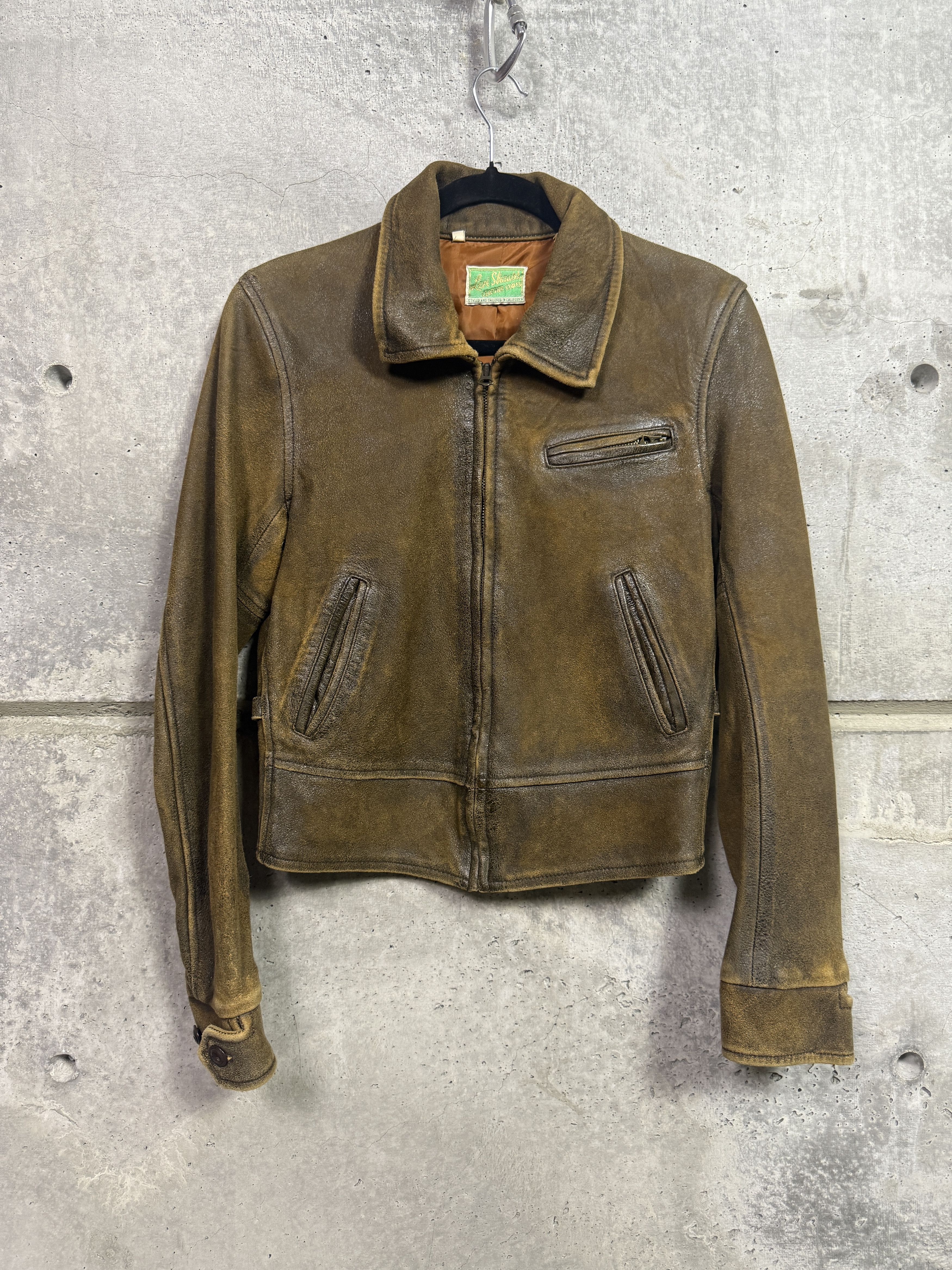 Vintage Levi's LVC 1930's Menlo Leather Jacket