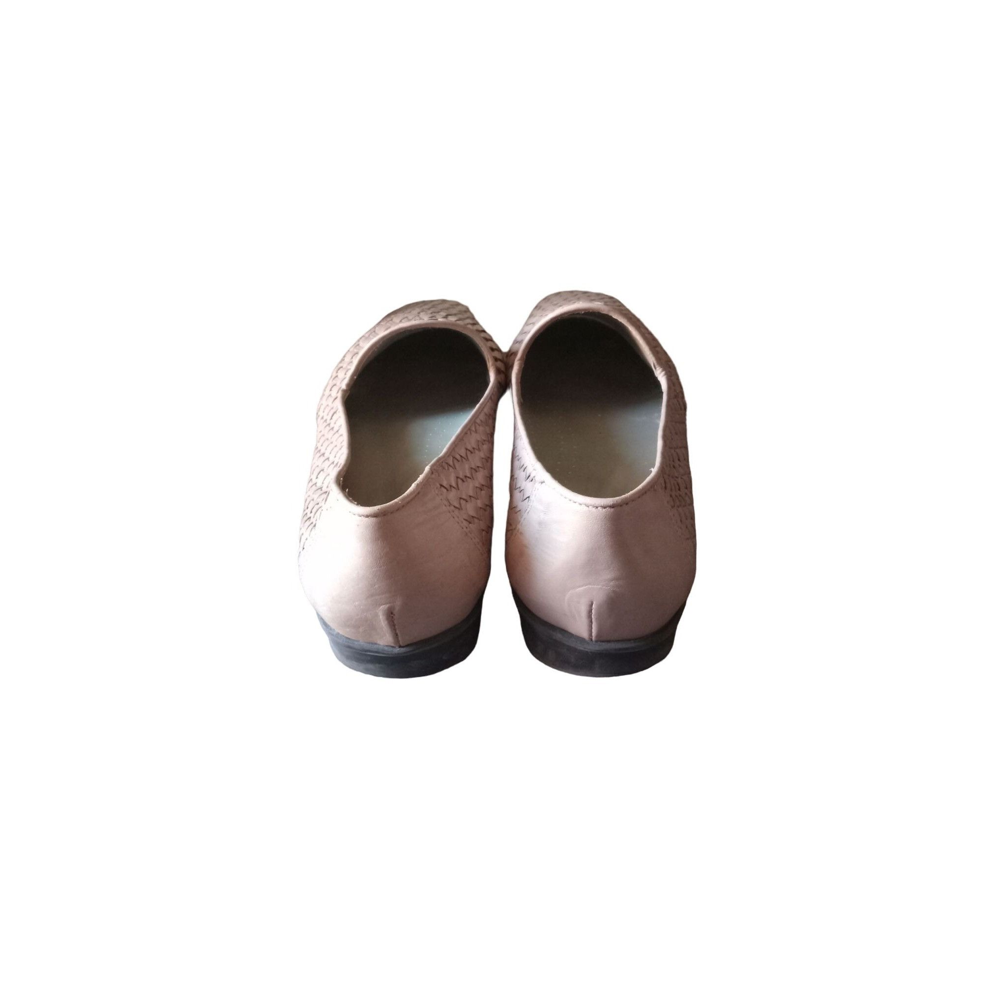 St. Johns Bay St. Johns Bay Ruby Beige Ivory Woven Leather Flat shoes Size US 9 / IT 39 - 7 Thumbnail