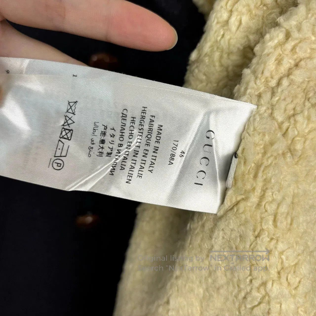 Gucci gucci black panther embroidered wool coat. Size US L / EU 52-54 / 3 - 4 Thumbnail