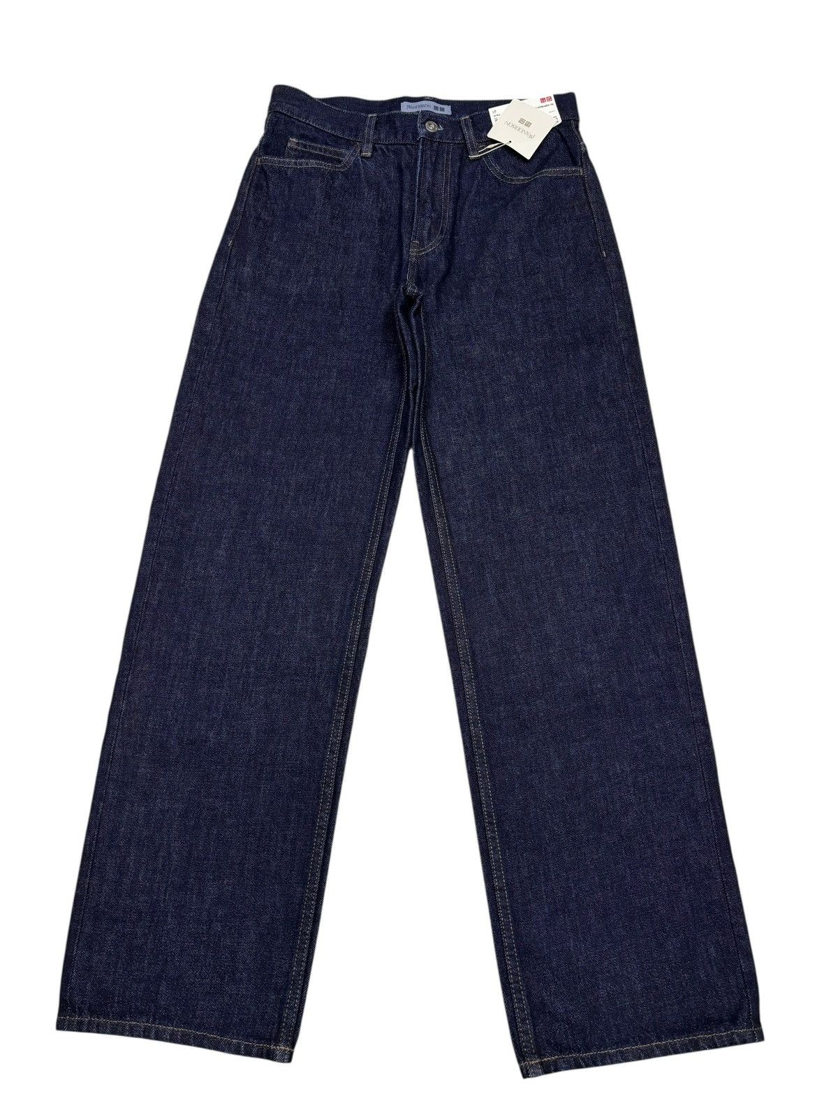 JW Anderson JW ANDERSON WIDE FIT STRAIGHT JEANS BLUE JEANS X UNIQLO Size US 30 / EU 46 - 2 Thumbnail