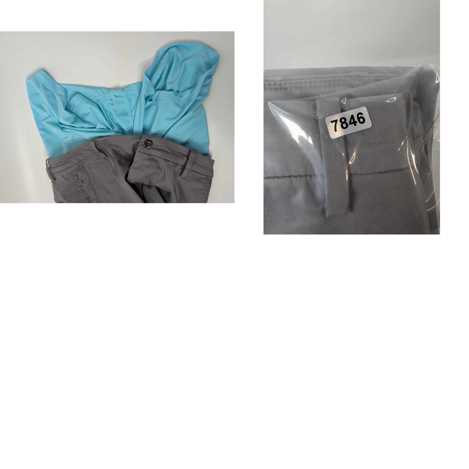 Vintage Birddogs Pants Lined Gray Stretch Men's 30x32 Chino Slim Casual Pockets Logo Zipper Button Size US 30 / EU 46 - 9 Thumbnail