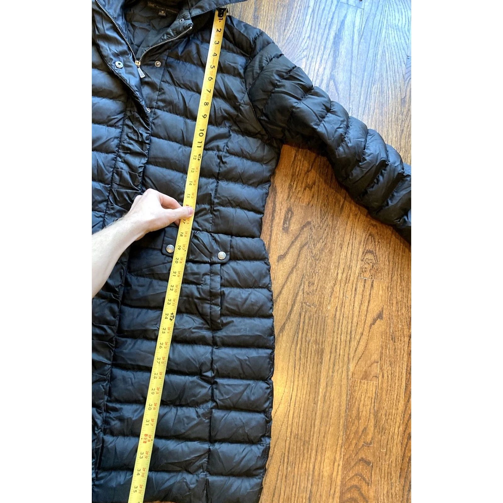 Brooks Brothers Brooks Brothers Parka Jacket Hooded Duck Down Black Womens Size 12 Puffer Size XL / US 12-14 / IT 48-50 - 6 Thumbnail